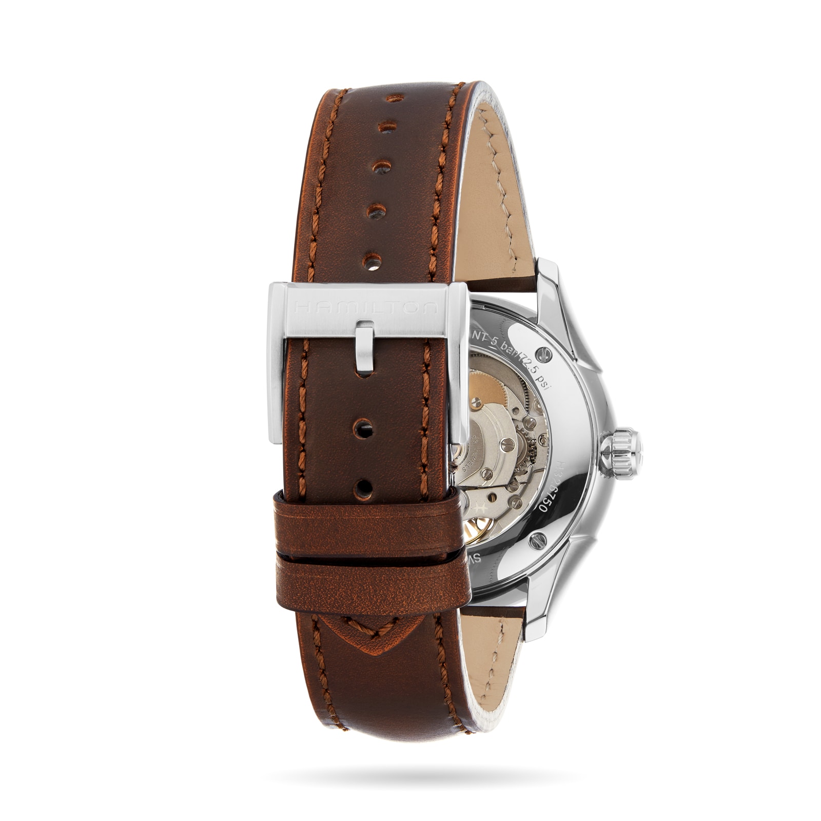 Replica Hamilton Jazzmaster Open Heart 40mm Mens details Green H32675560