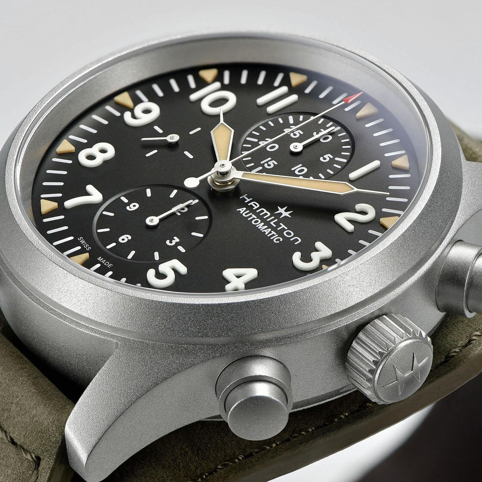 Replica Hamilton Khaki Field 44mm Mens details H71706830
