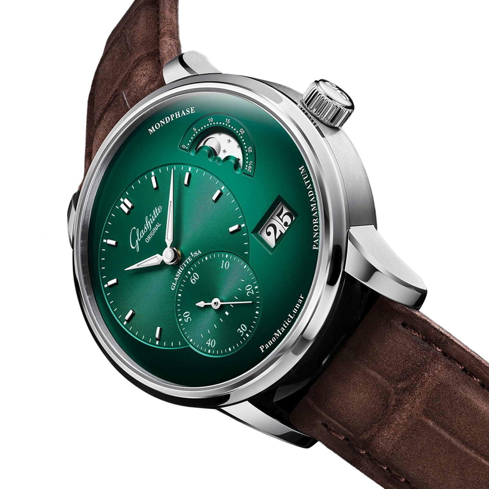 Replica Glashutte Original PanoMaticLunar 40mm Mens details 1-90-02-13-32-31