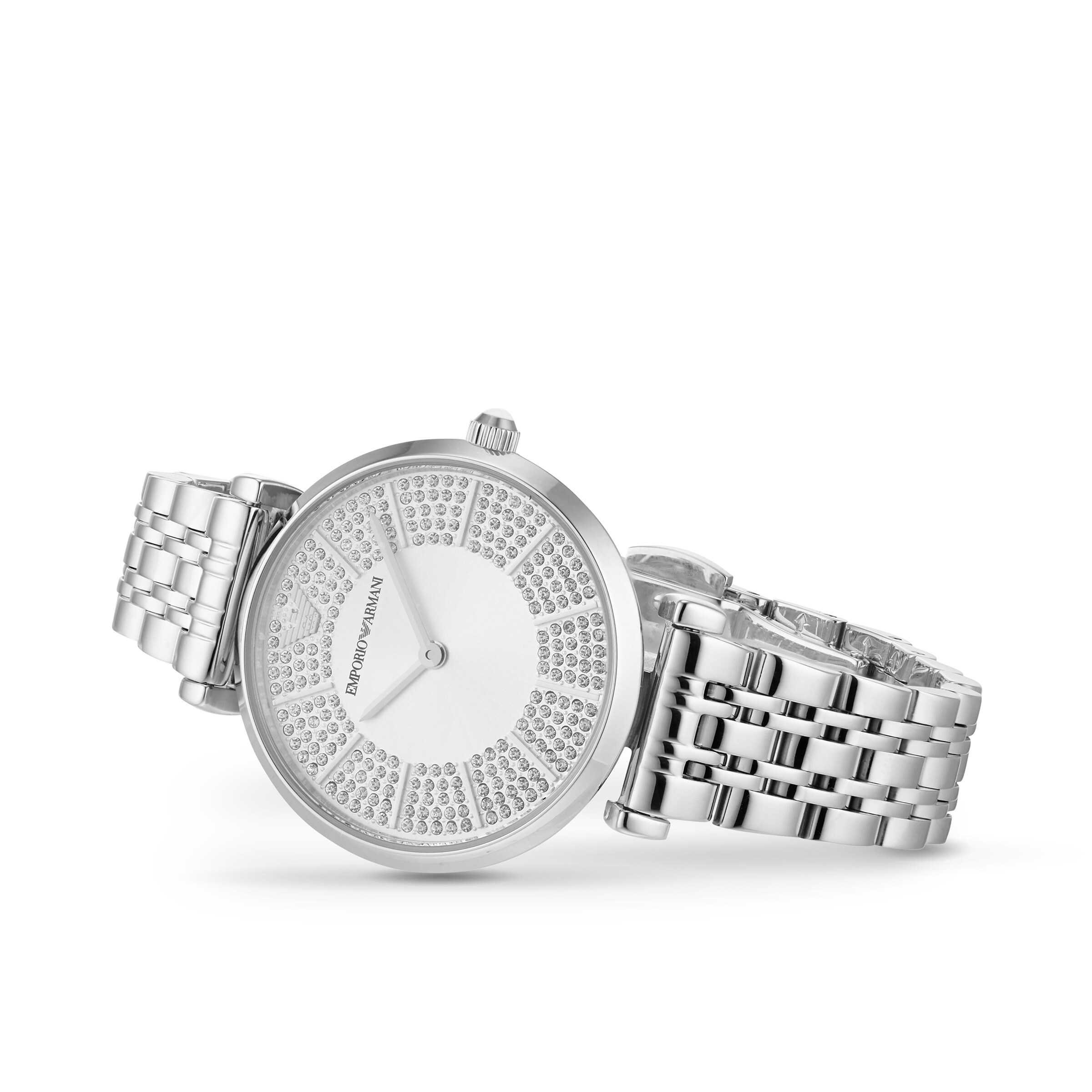 Replica Emporio Armani Gianni T-Bar 32mm Ladies details AR11445