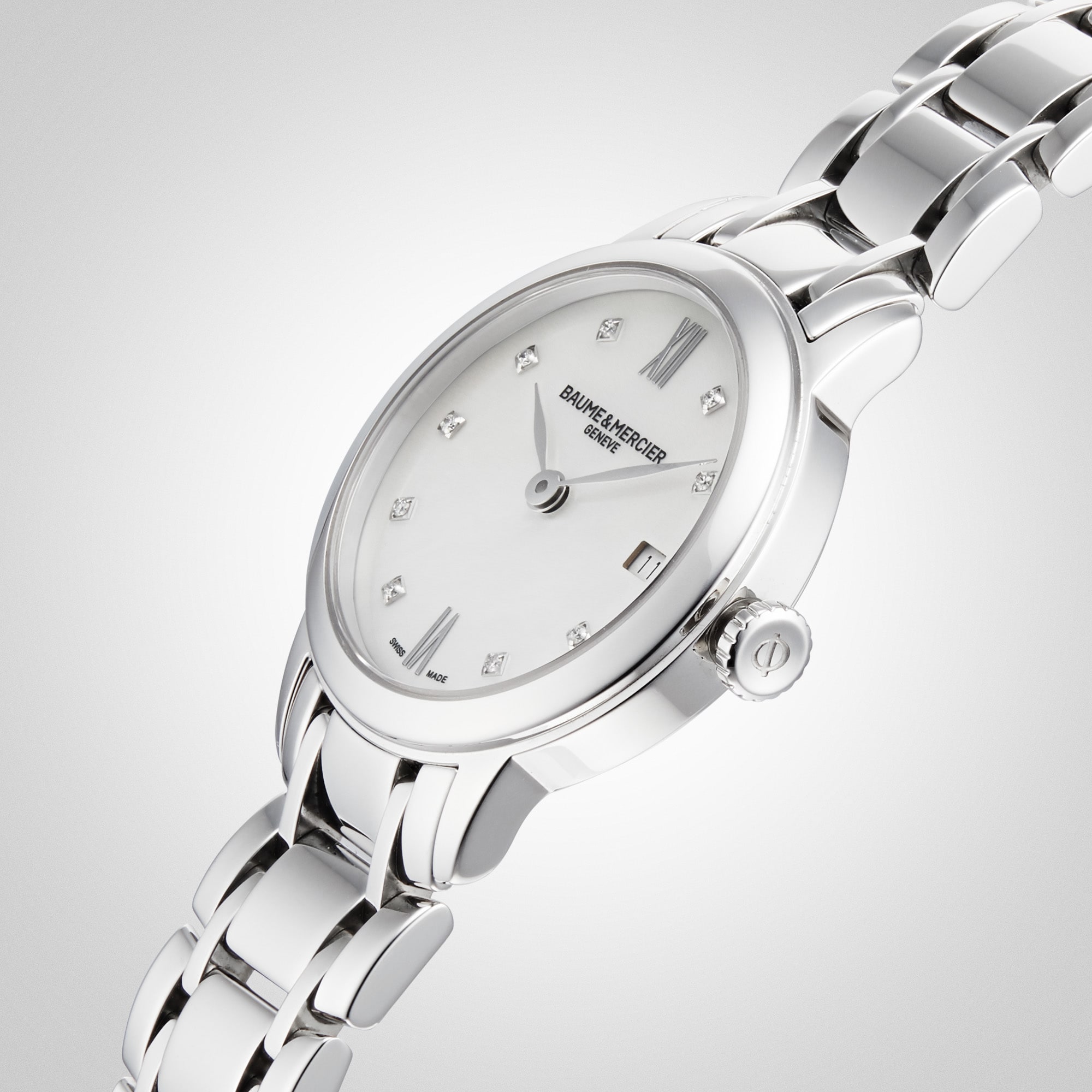Replica Baume & Mercier Classima 27mm Ladies details BM0A10490