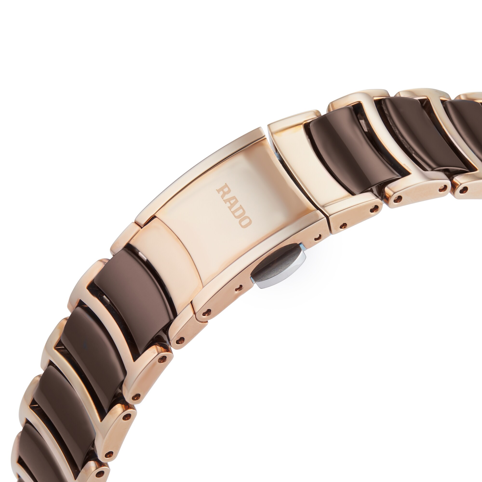 Replica Rado Centrix 30mm Stainless Steel Ladies details Brown R30024732 4 Replica Rado Centrix 30mm Stainless Steel Ladies details Brown R30024732