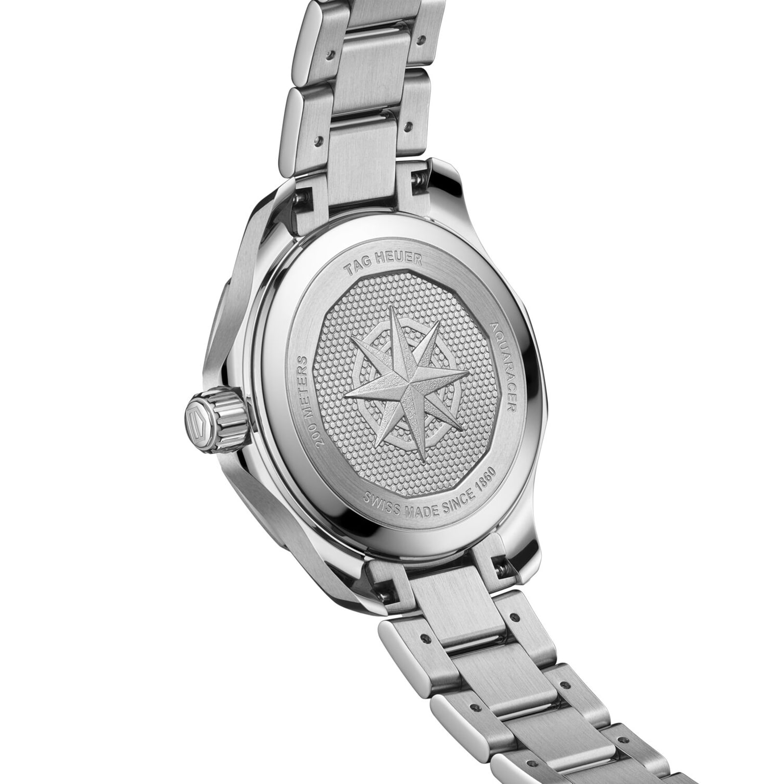 Replica TAG Heuer Aquaracer Professional 200 Solargraph 34mm Ladies details Mother Of Pearl Diamonds WBP1314.BA0005 4 Replica TAG Heuer Aquaracer Professional 200 Solargraph 34mm Ladies details Mother Of Pearl Diamonds WBP1314.BA0005