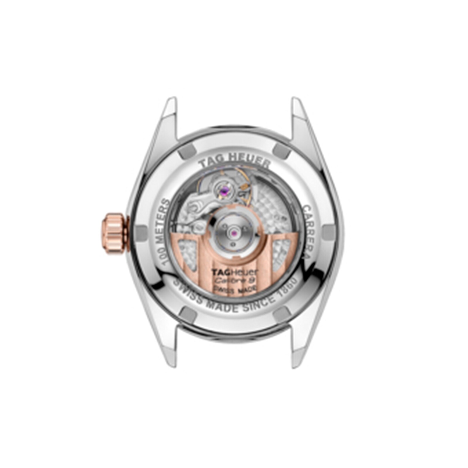 Replica TAG Heuer Carrera 29mm Bicolour Ladies details WBN2450.BD0569 4 Replica TAG Heuer Carrera 29mm Bicolour Ladies details WBN2450.BD0569