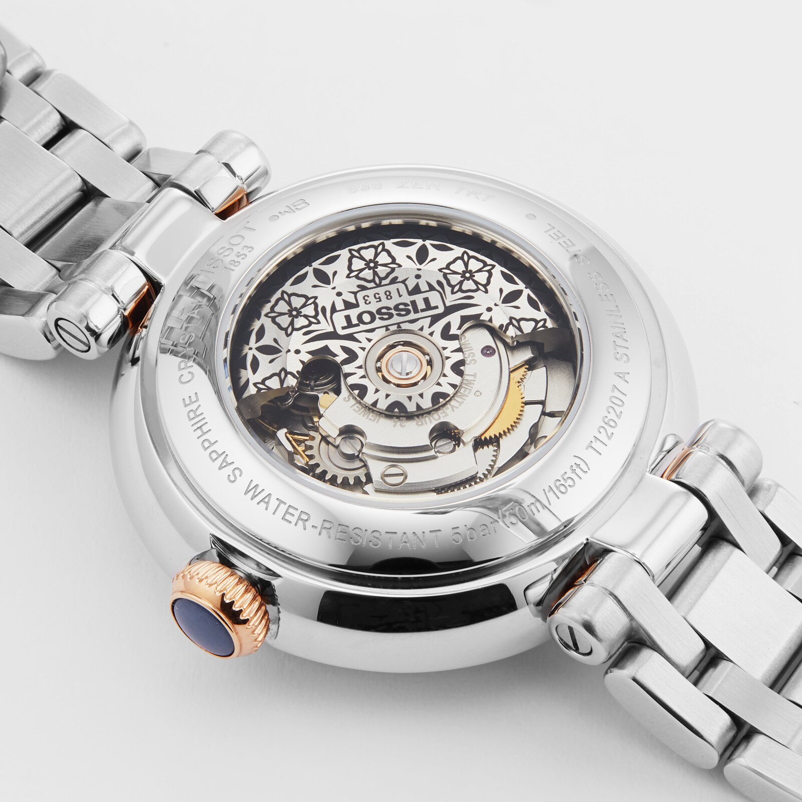 Replica Tissot Belissima 29mm Ladies details T1262072201300 4 Replica Tissot Belissima 29mm Ladies details T1262072201300