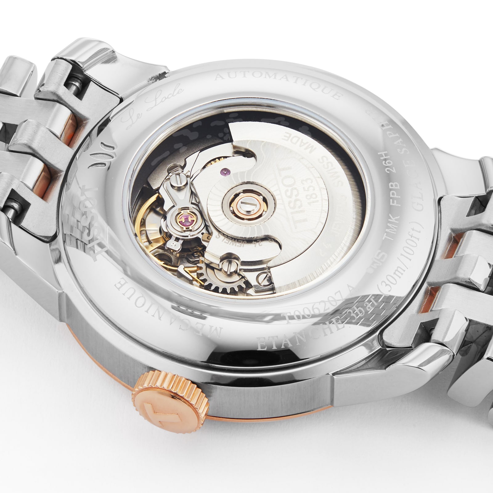 Replica Tissot T-Classic Le Locle 29mm Ladies details T0062072203600 4 Replica Tissot T-Classic Le Locle 29mm Ladies details T0062072203600