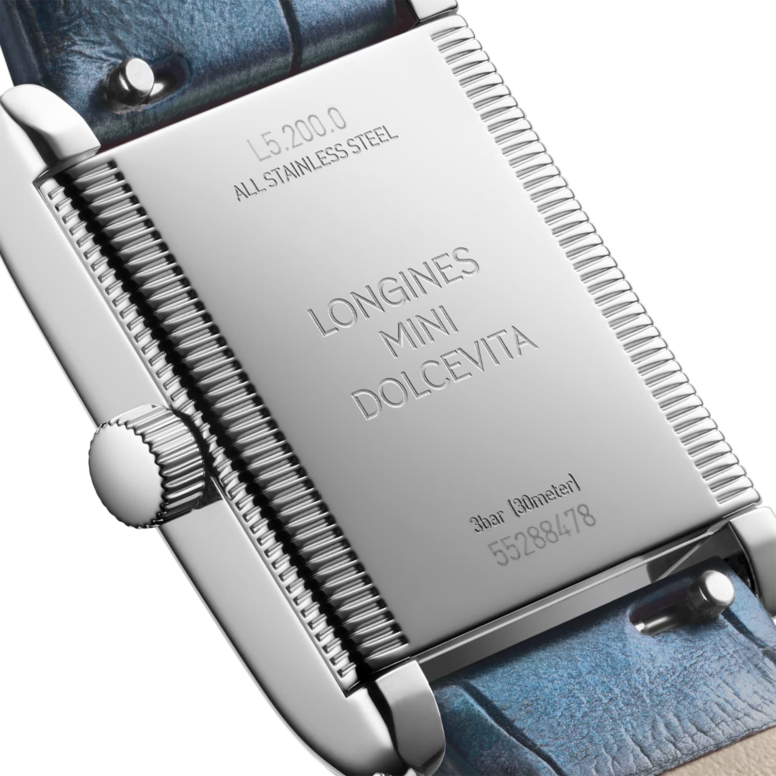 Replica Longines Mini Dolce Vita 21.5mm X 29mm Ladies details Blue L52000952 4 Replica Longines Mini Dolce Vita 21.5mm X 29mm Ladies details Blue L52000952