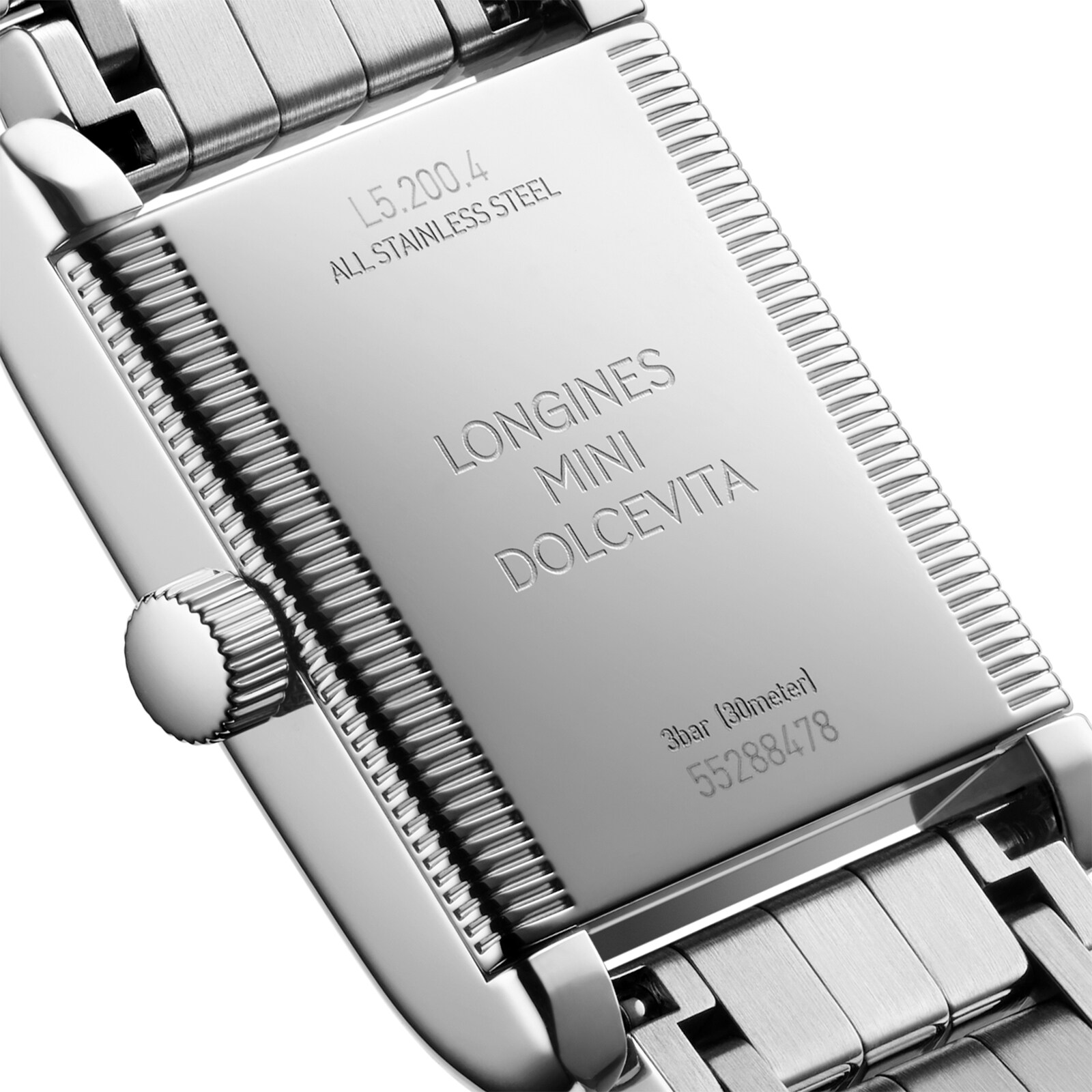 Replica Longines Mini Dolce Vita 21.5mm X 29mm Ladies details Silver Stainless Steel L52004716 4 Replica Longines Mini Dolce Vita 21.5mm X 29mm Ladies details Silver Stainless Steel L52004716