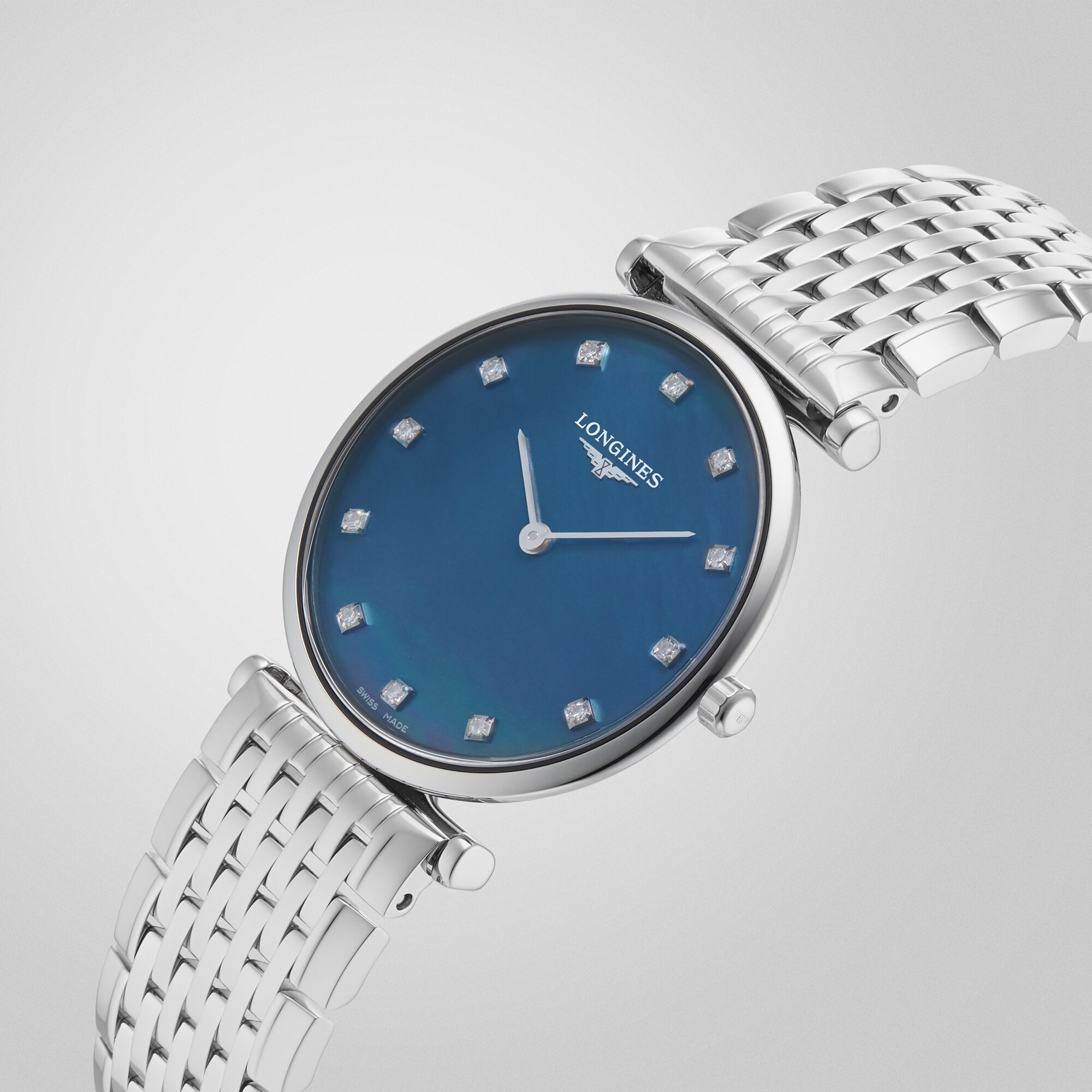 Replica Longines La Grande Classique De Longines 29mm Ladies details Blue L45124816