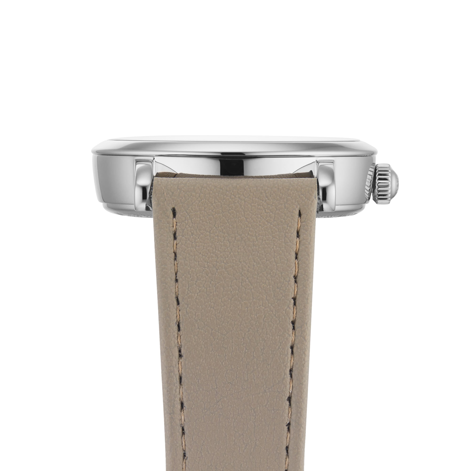 Replica Longines Elegant Collection 34.5mm Ladies details Beige Strap L43124112