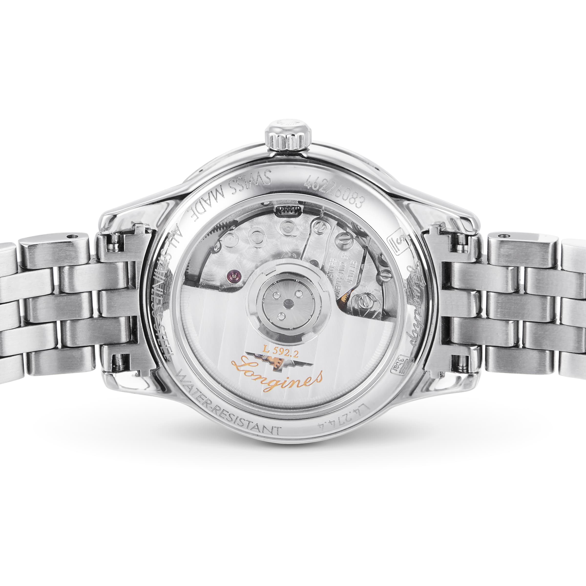Replica Longines Flagship 26mm Ladies details L42744126 4 Replica Longines Flagship 26mm Ladies details L42744126