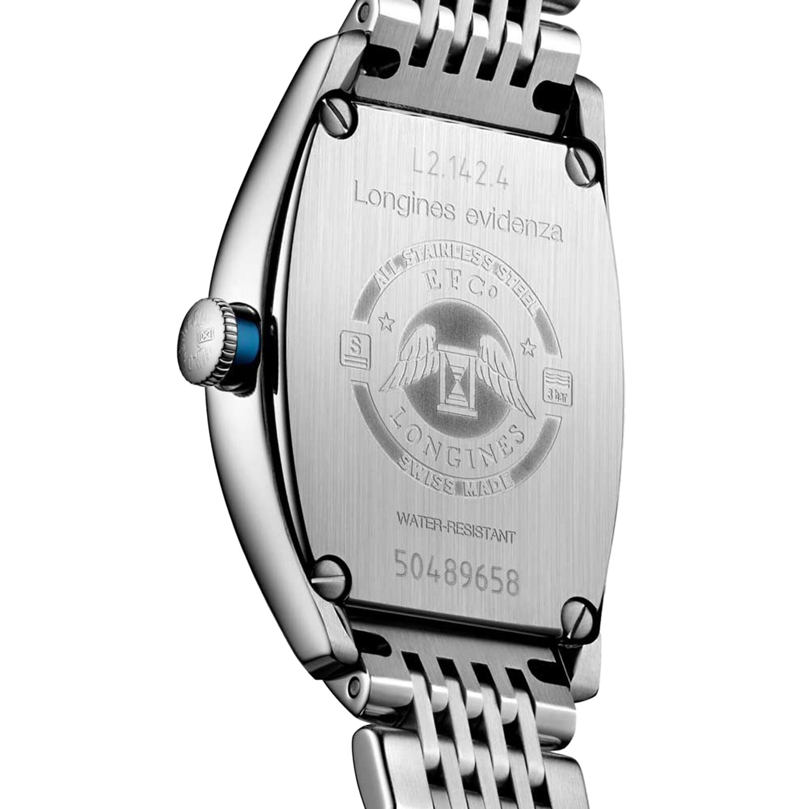 Replica Longines Evidenza 26mm X 30.6mm Ladies details Silver L21424736 4 Replica Longines Evidenza 26mm X 30.6mm Ladies details Silver L21424736