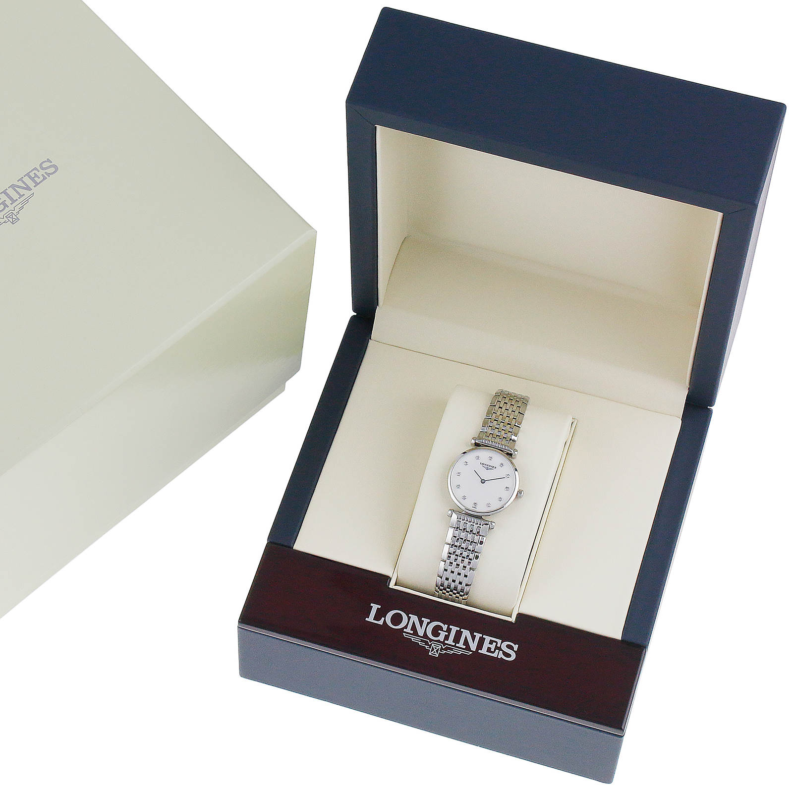 Replica Longines La Grande Classique 24mm Diamond Dot Quartz Ladies details L42094876