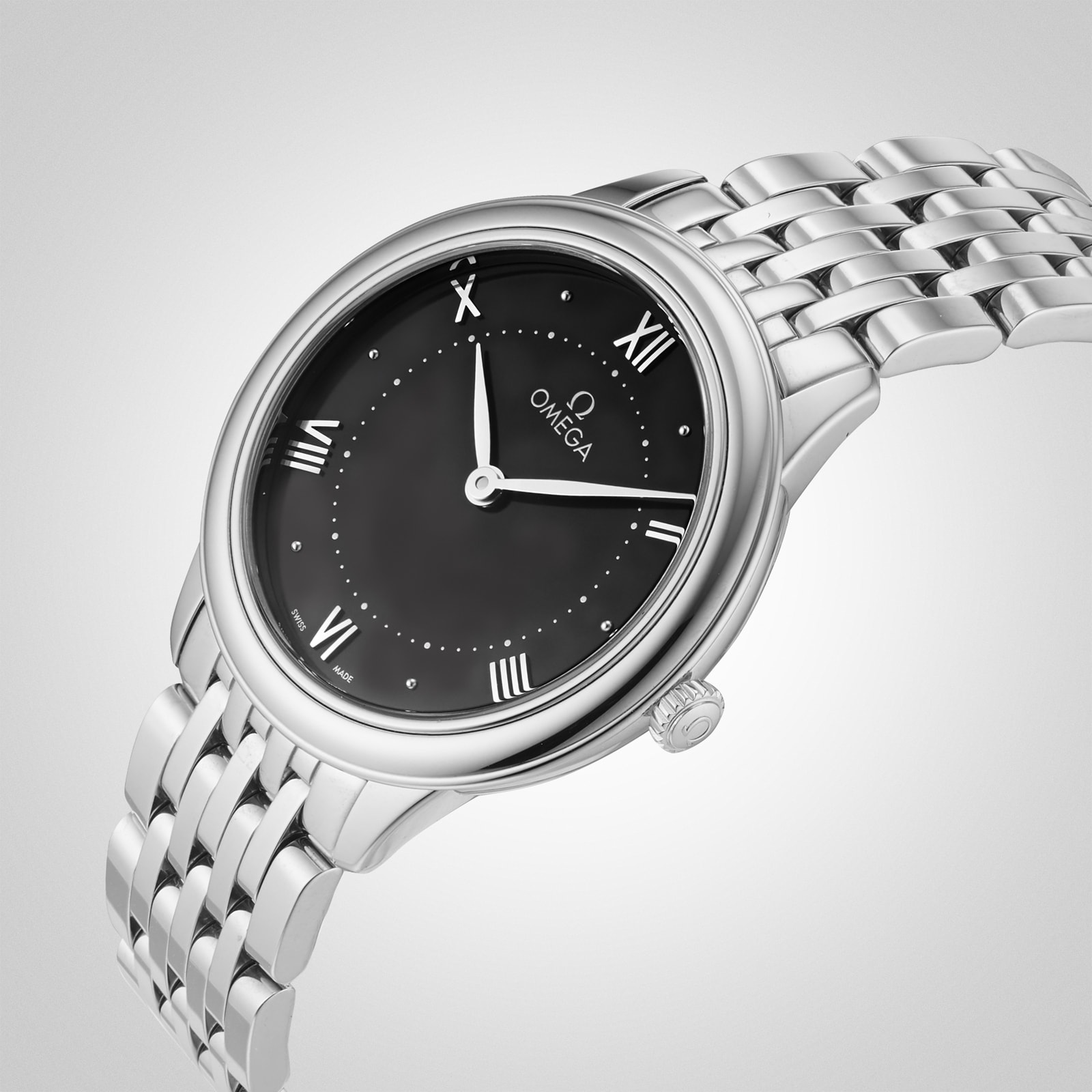 Replica Omega De Ville Prestige 30mm Steel On Steel O43410306001001 4 Replica Omega De Ville Prestige 30mm Steel On Steel O43410306001001