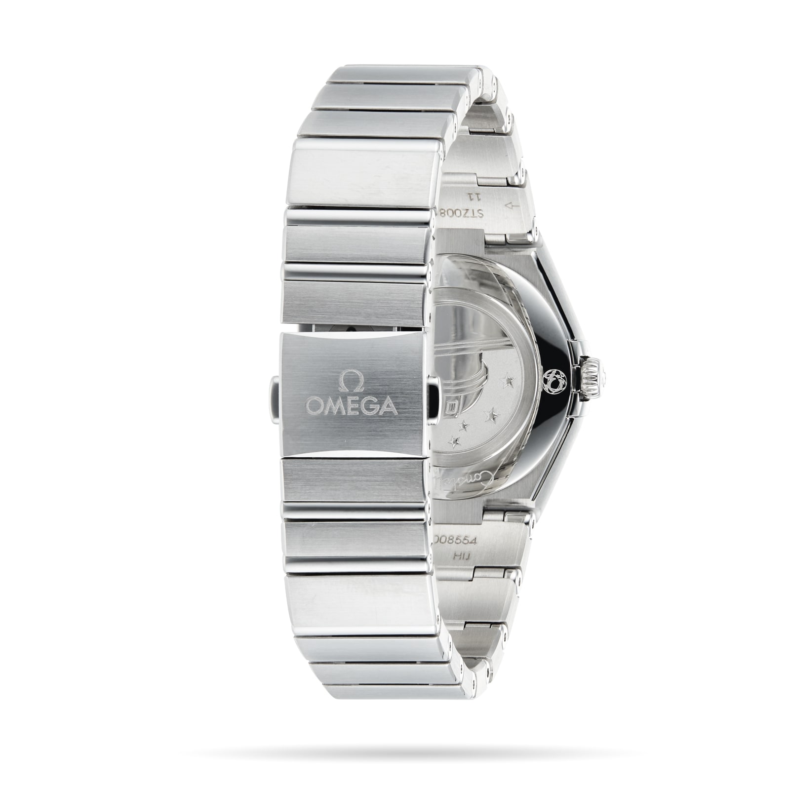 Replica Omega Constellation Co-Axial 28mm Ladies details Green O13110286060001 4 Replica Omega Constellation Co-Axial 28mm Ladies details Green O13110286060001
