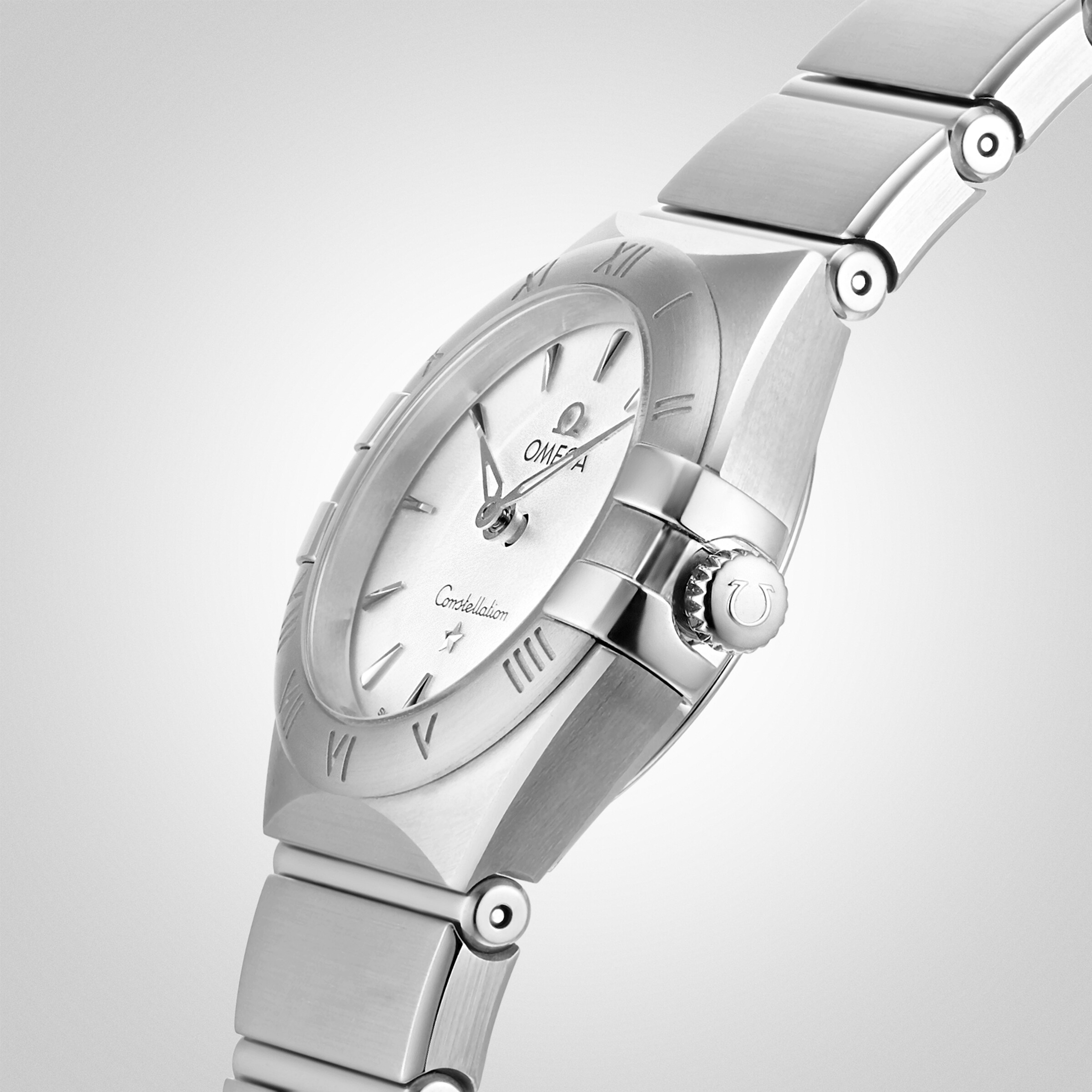 Replica Omega Constellation Manhattan 25mm Ladies details O13110256002001