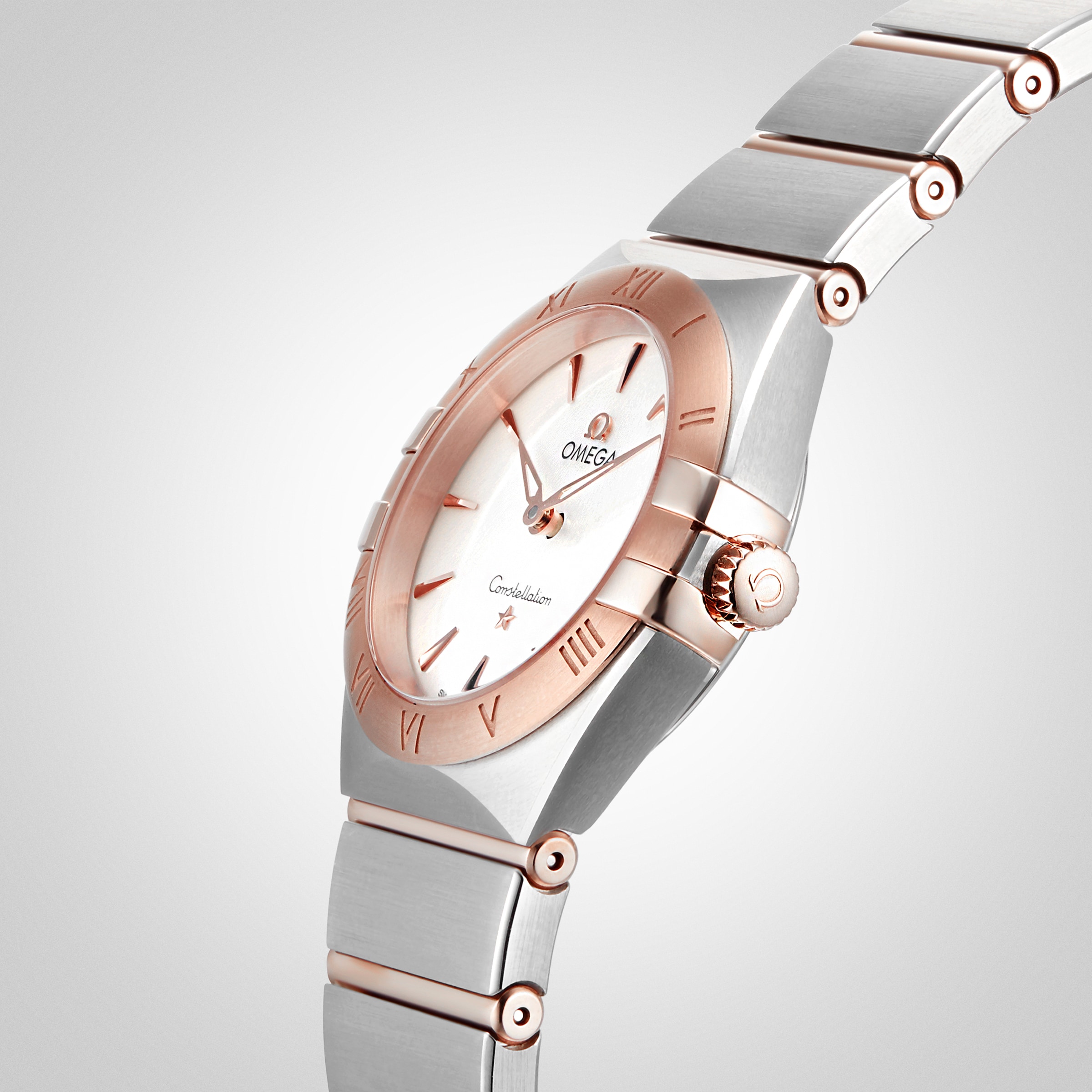 Replica Omega Constellation Manhattan 28mm Ladies details O13120286005001 4 Replica Omega Constellation Manhattan 28mm Ladies details O13120286005001