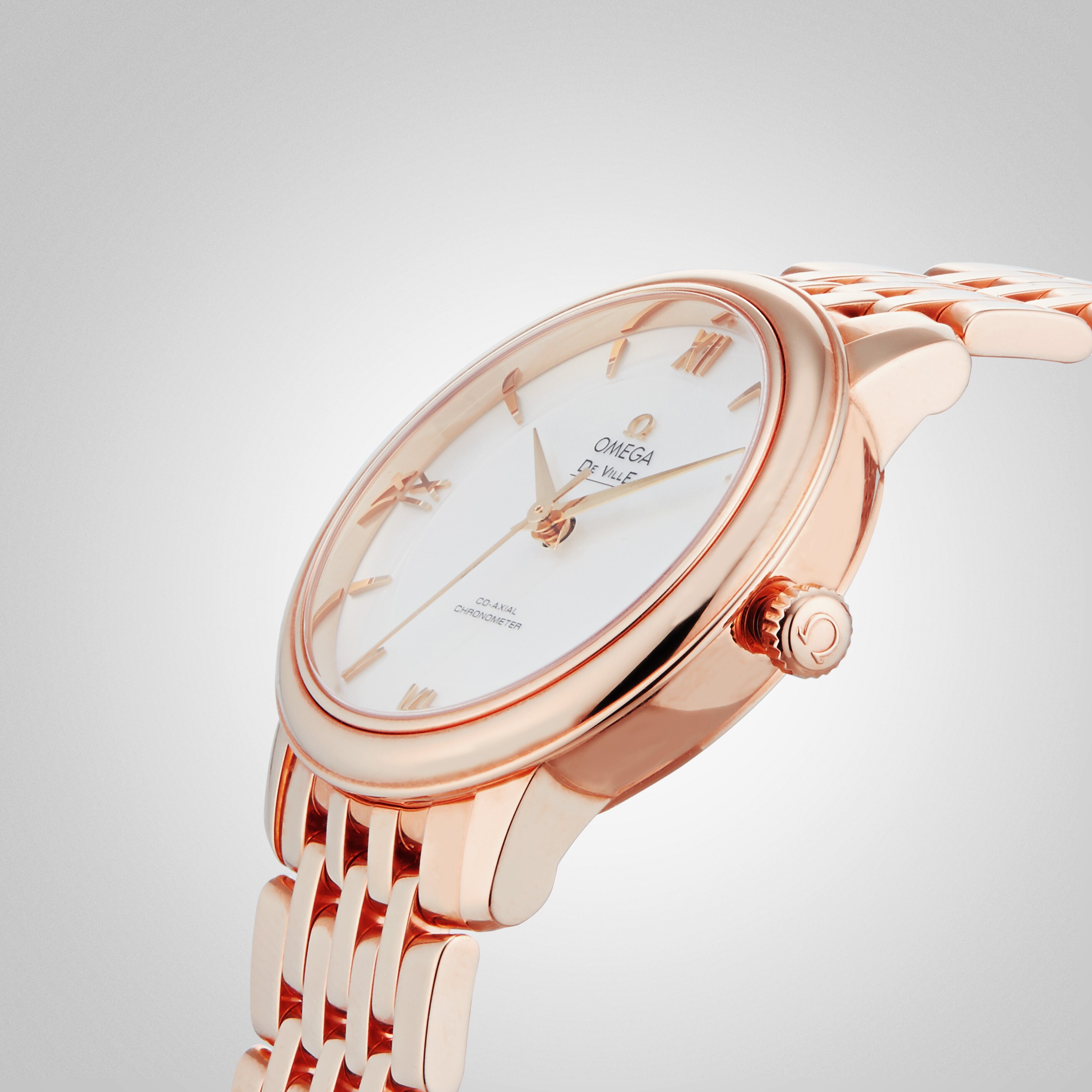 Replica Omega De Ville Prestige Co-Axial 32.7mm Ladies details O42450332005002