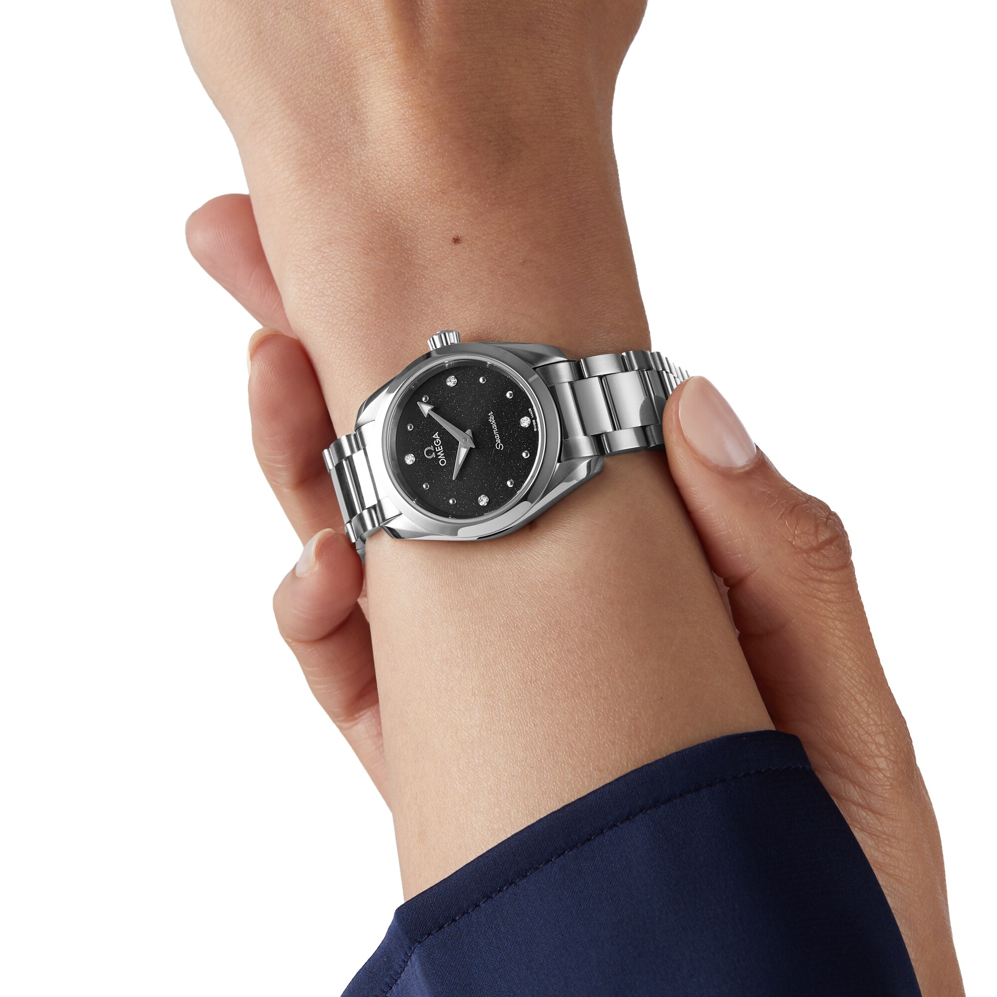 Replica Omega Seamaster Aqua Terra 150m 28mm Ladies details O22010286051001 4 Replica Omega Seamaster Aqua Terra 150m 28mm Ladies details O22010286051001