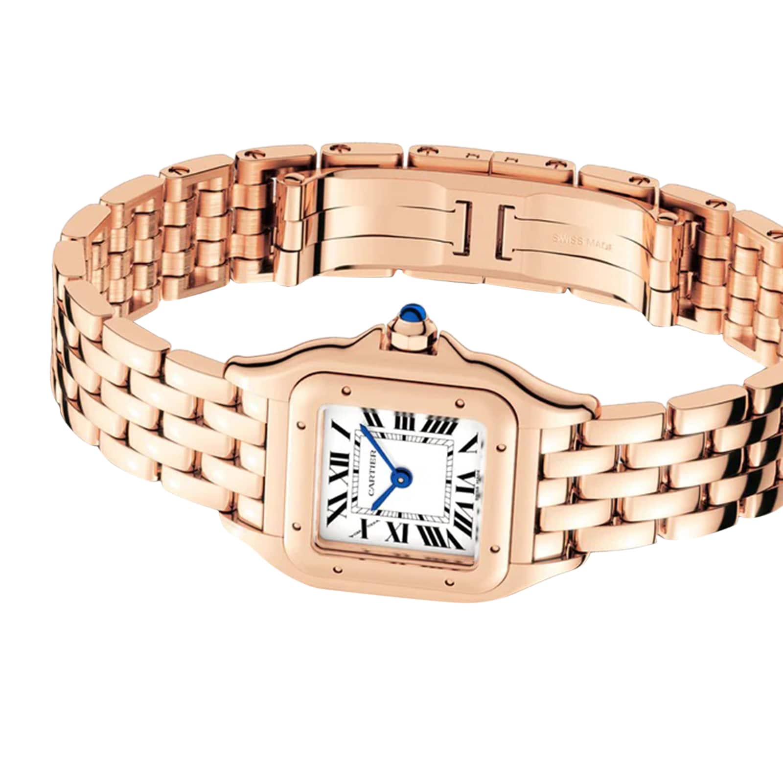 Replica Cartier Panthere de Cartier details small model quartz movement. Case in rose gold 750/1000 dimensions: 23 mm x 30 mm WGPN0040 4 Replica Cartier Panthere de Cartier details small model quartz movement. Case in rose gold 750/1000 dimensions: 23 mm x 30 mm WGPN0040