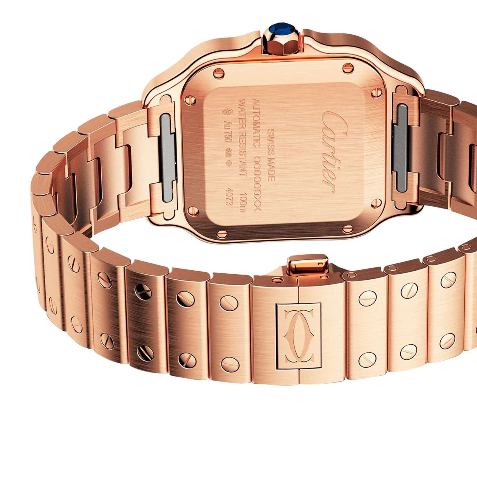 Replica Cartier Santos De Cartier details Medium Model Mechanical Movement With Automatic Winding WGSA0031