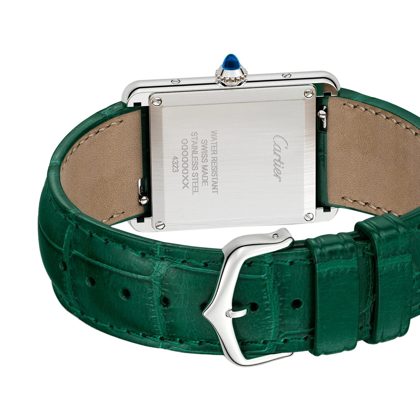 Replica Cartier Tank Must details Large Model Quartz Movement Steel Case WSTA0056 4 Replica Cartier Tank Must details Large Model Quartz Movement Steel Case WSTA0056