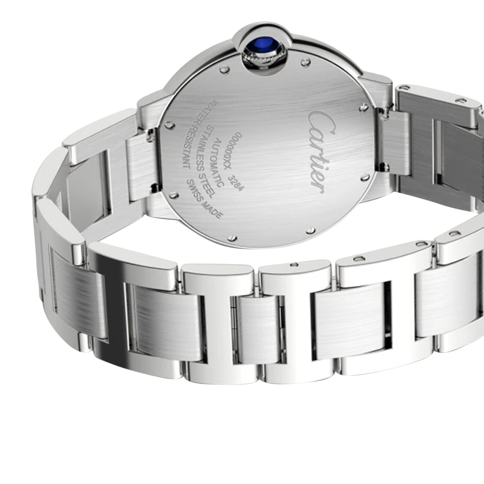 Replica Cartier Ballon Bleu De Cartier details 36mm Mechanical Movement With Automatic Winding Steel W4BB0024 4 Replica Cartier Ballon Bleu De Cartier details 36mm Mechanical Movement With Automatic Winding Steel W4BB0024