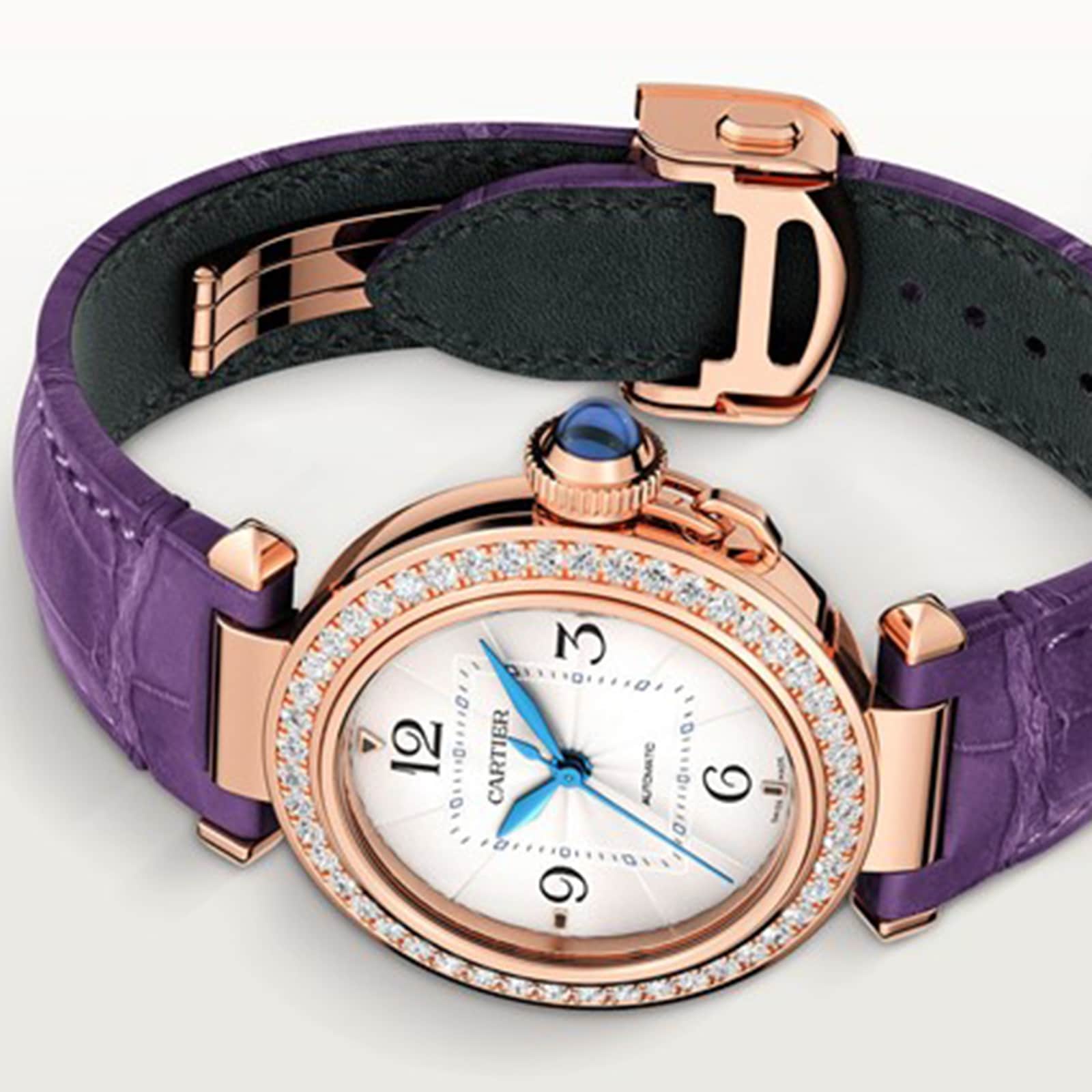 Replica Cartier Pasha De Cartier details 35 Mm Mechanical Movement With Automatic Winding WJPA0012 4 Replica Cartier Pasha De Cartier details 35 Mm Mechanical Movement With Automatic Winding WJPA0012