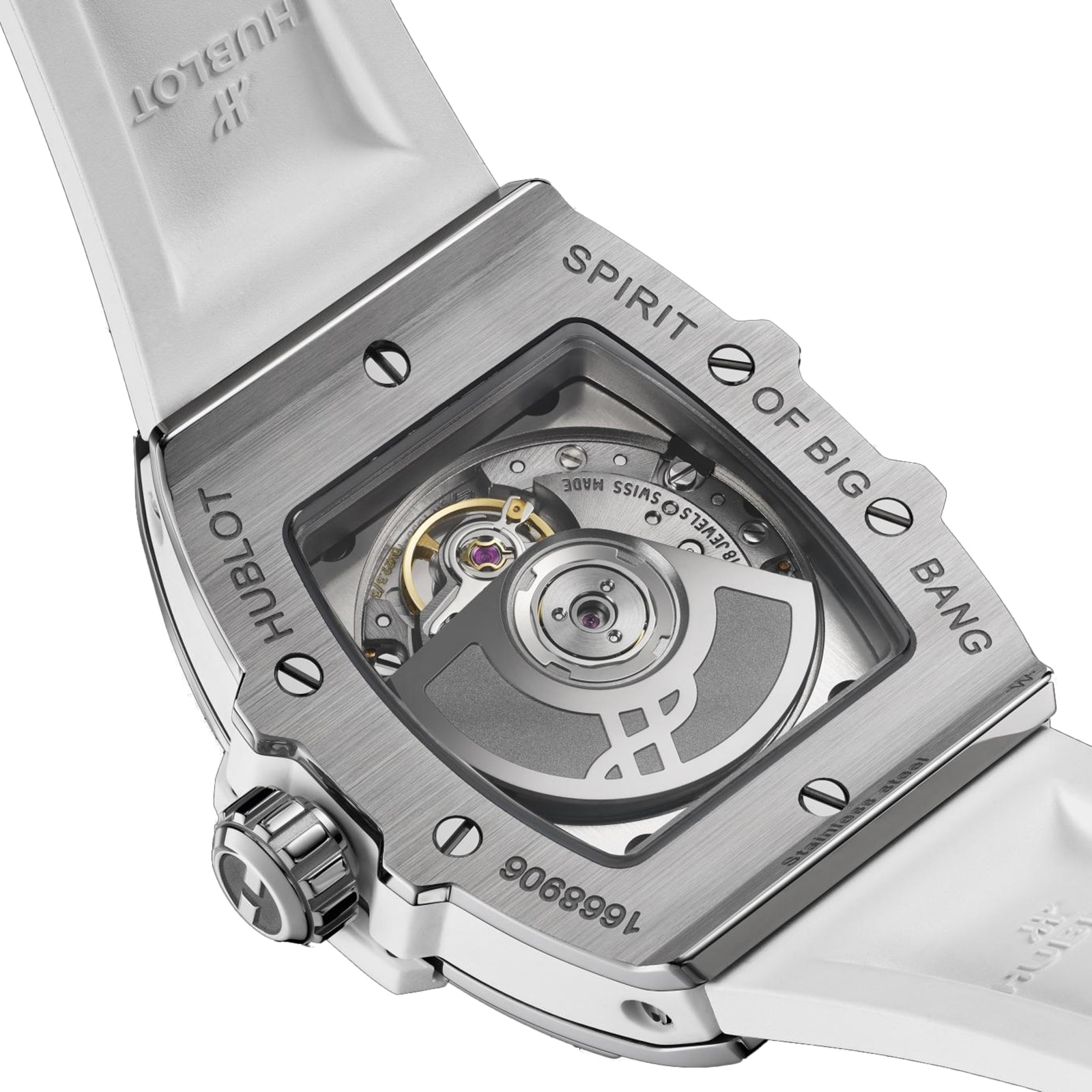 Replica Hublot Spirit Of Big Bang Steel White Diamonds 32mm 682.SE.2010.RW.1204