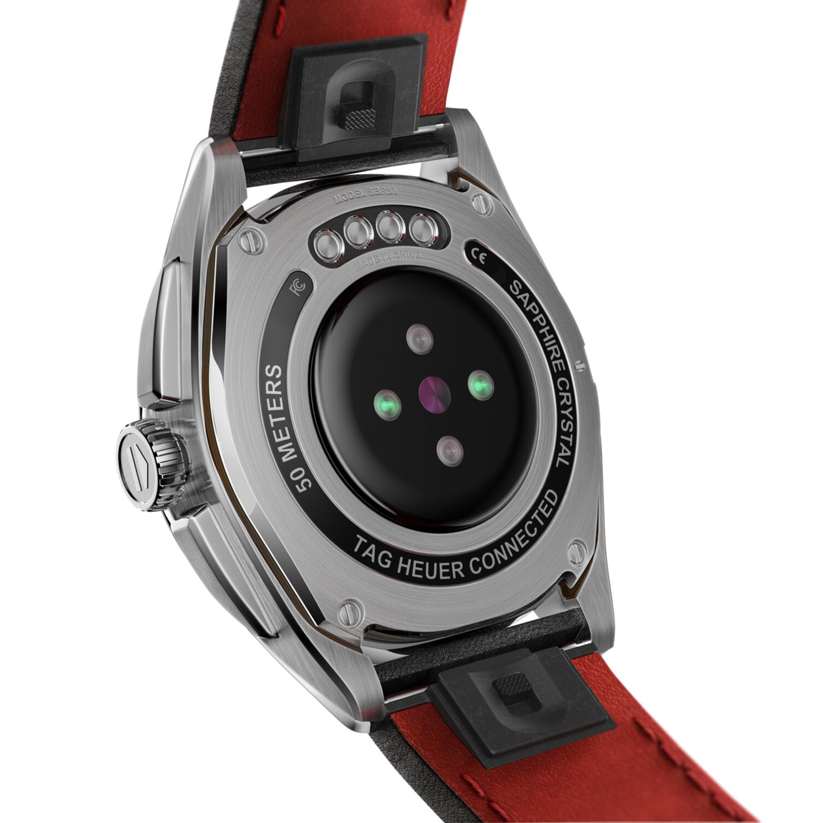 Replica TAG Heuer Connected Calibre E4 42mm - 2022 - Steel Case (SBR80 42mm) - Black Leather Strap SBR8010.BC6608 4 Replica TAG Heuer Connected Calibre E4 42mm - 2022 - Steel Case (SBR80 42mm) - Black Leather Strap SBR8010.BC6608