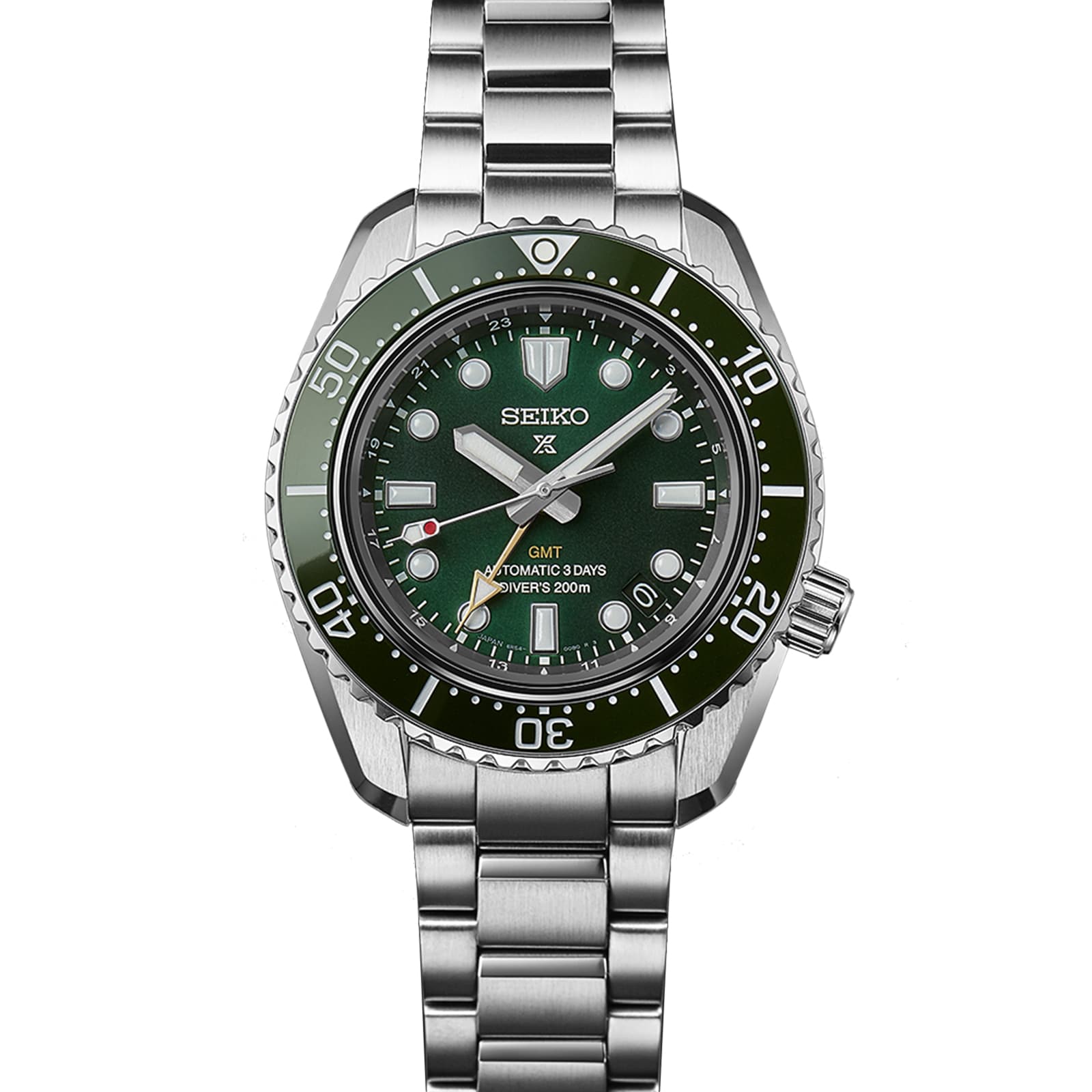 Replica Seiko Prospex Divers GMT 'Marine Green' 42mm Mens details - 1968 Modern Re-interpretation SPB381J1 4 Replica Seiko Prospex Divers GMT 'Marine Green' 42mm Mens details - 1968 Modern Re-interpretation SPB381J1
