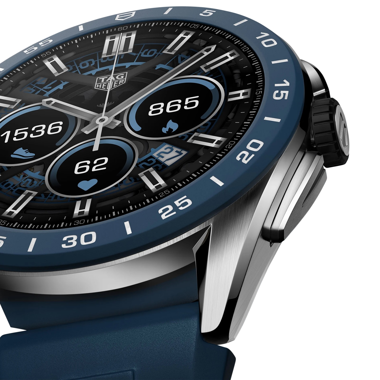 Replica TAG Heuer Connected Calibre E4 - 45mm details SBR8A11.BT6260