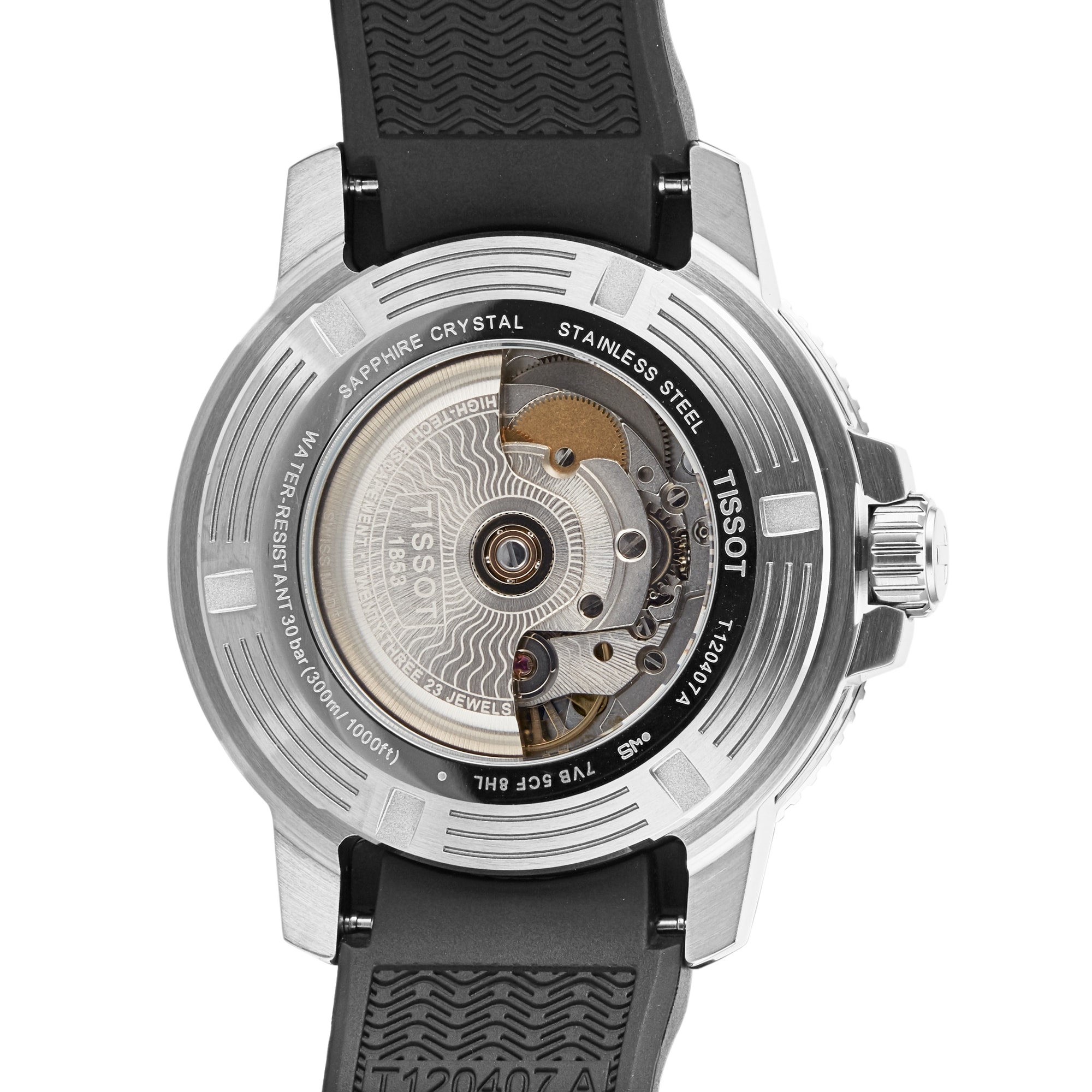 Replica Tissot T-Sport Seastar 1000 43mm Mens details T1204071704100 4 Replica Tissot T-Sport Seastar 1000 43mm Mens details T1204071704100