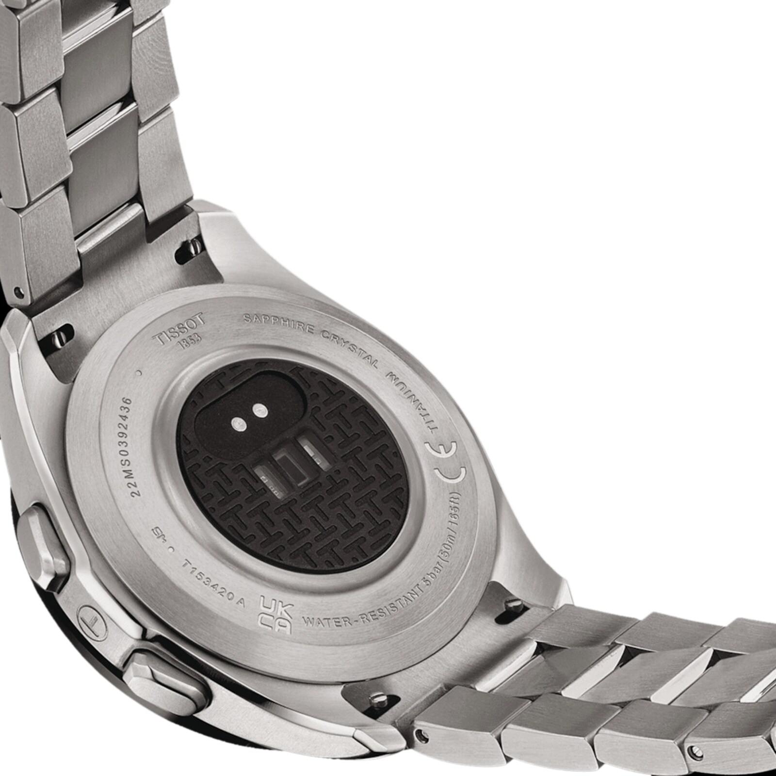 Replica Tissot T-Touch Connect Sport 44mm Unisex details Black With Titanium Strap T1534204405100 4 Replica Tissot T-Touch Connect Sport 44mm Unisex details Black With Titanium Strap T1534204405100