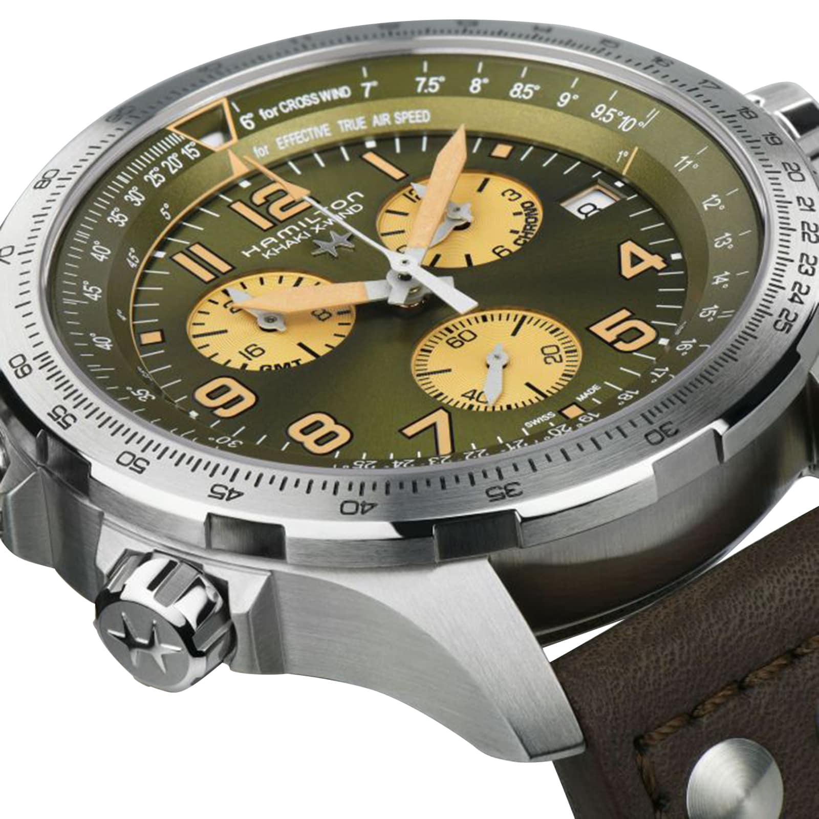 Replica Hamilton Khaki Aviation X-Wind Chrono 46mm Mens details H77932560