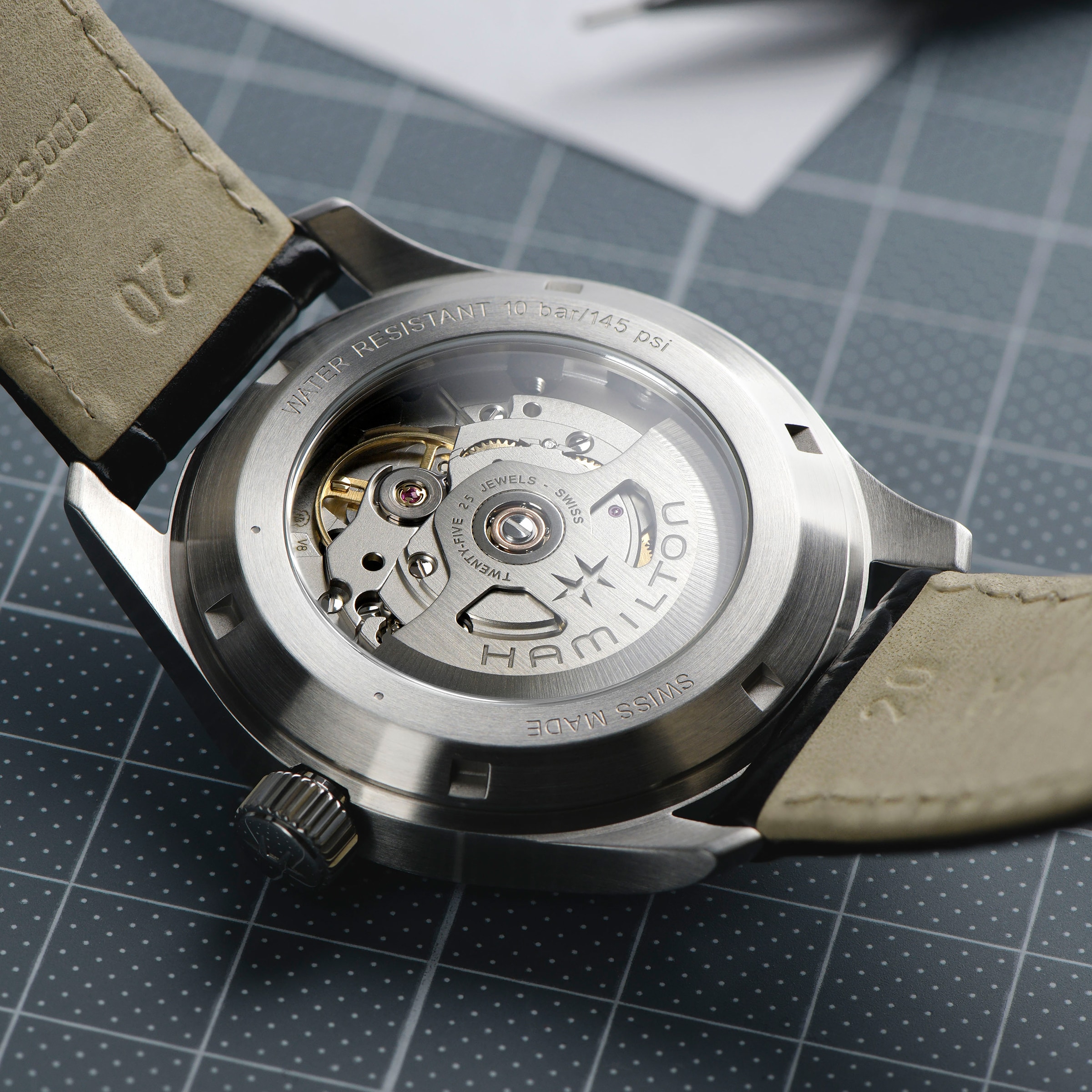 Replica Hamilton Khaki Field Murph 38mm Unisex details H70405730