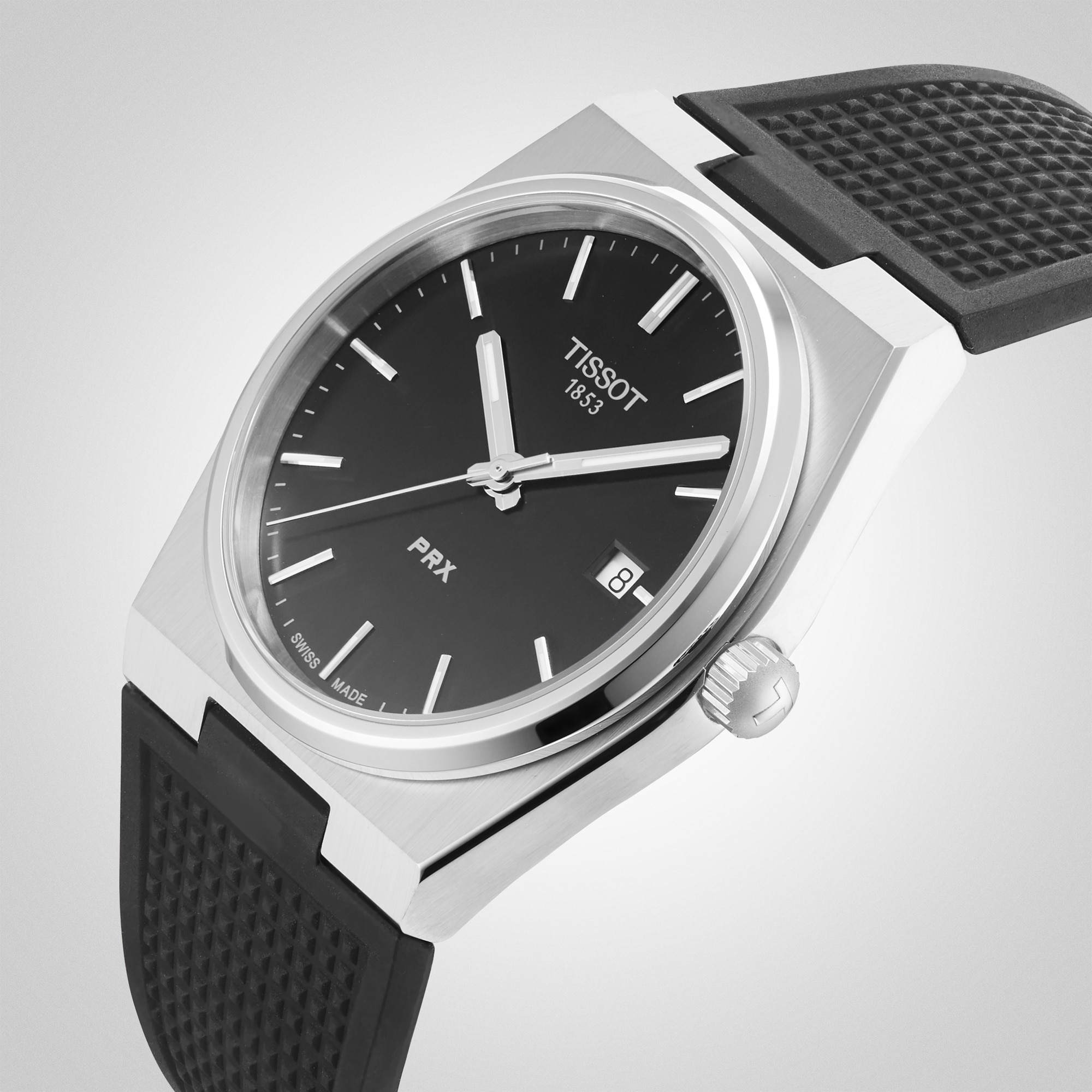 Replica Tissot PRX 40mm Mens details Black T1374101705100