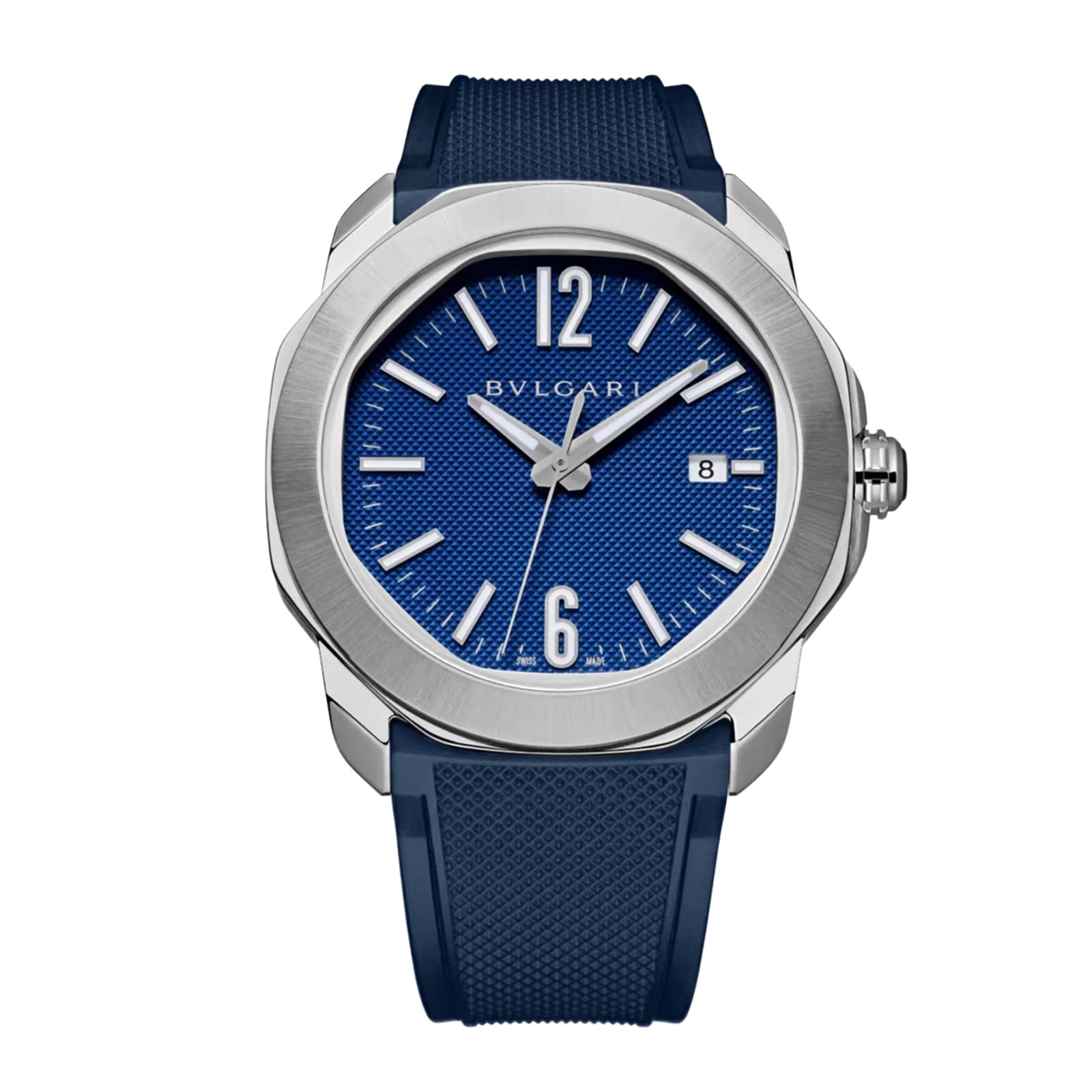 Replica Bvlgari Octo Roma 41mm Mens details Blue 103739 4 Replica Bvlgari Octo Roma 41mm Mens details Blue 103739