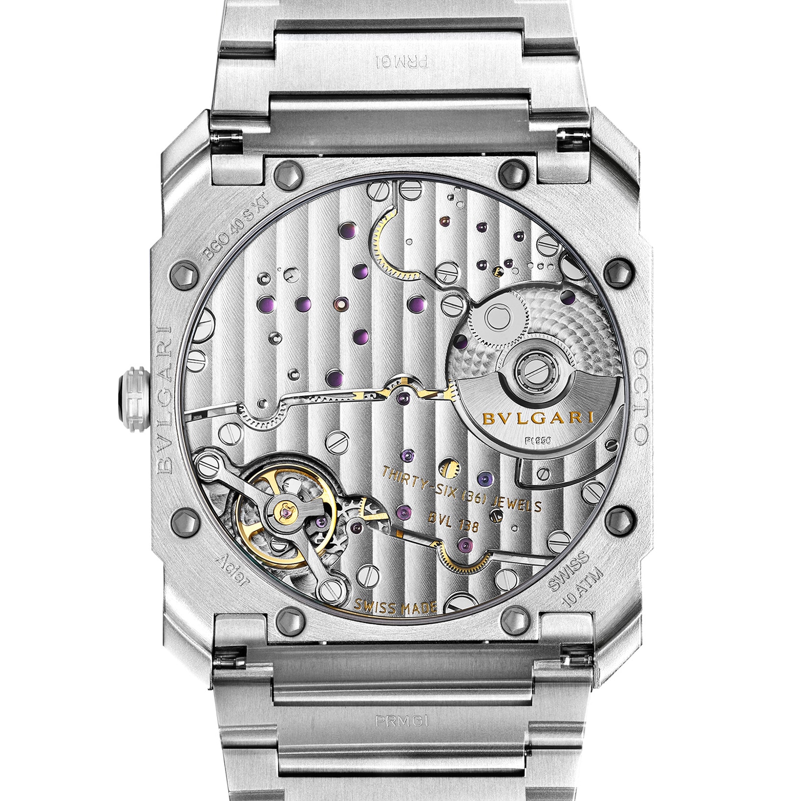 Replica Bvlgari Octo Finissimo 40mm Black Dial Automatic Stainless Steel Mens details 103297 4 Replica Bvlgari Octo Finissimo 40mm Black Dial Automatic Stainless Steel Mens details 103297