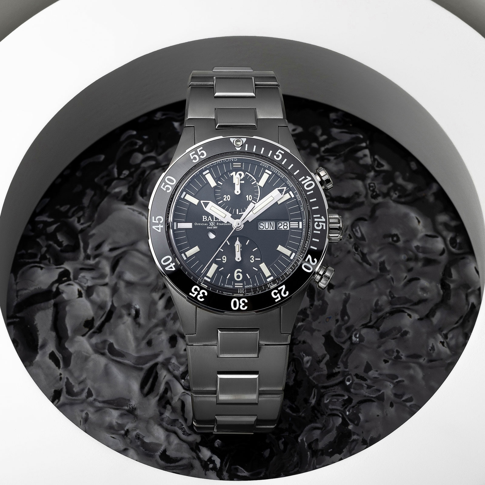Replica BALL Roadmaster Rescue Chronograph 42mm Limited Edition Mens details Black DC3030C-S-BK 4 Replica BALL Roadmaster Rescue Chronograph 42mm Limited Edition Mens details Black DC3030C-S-BK