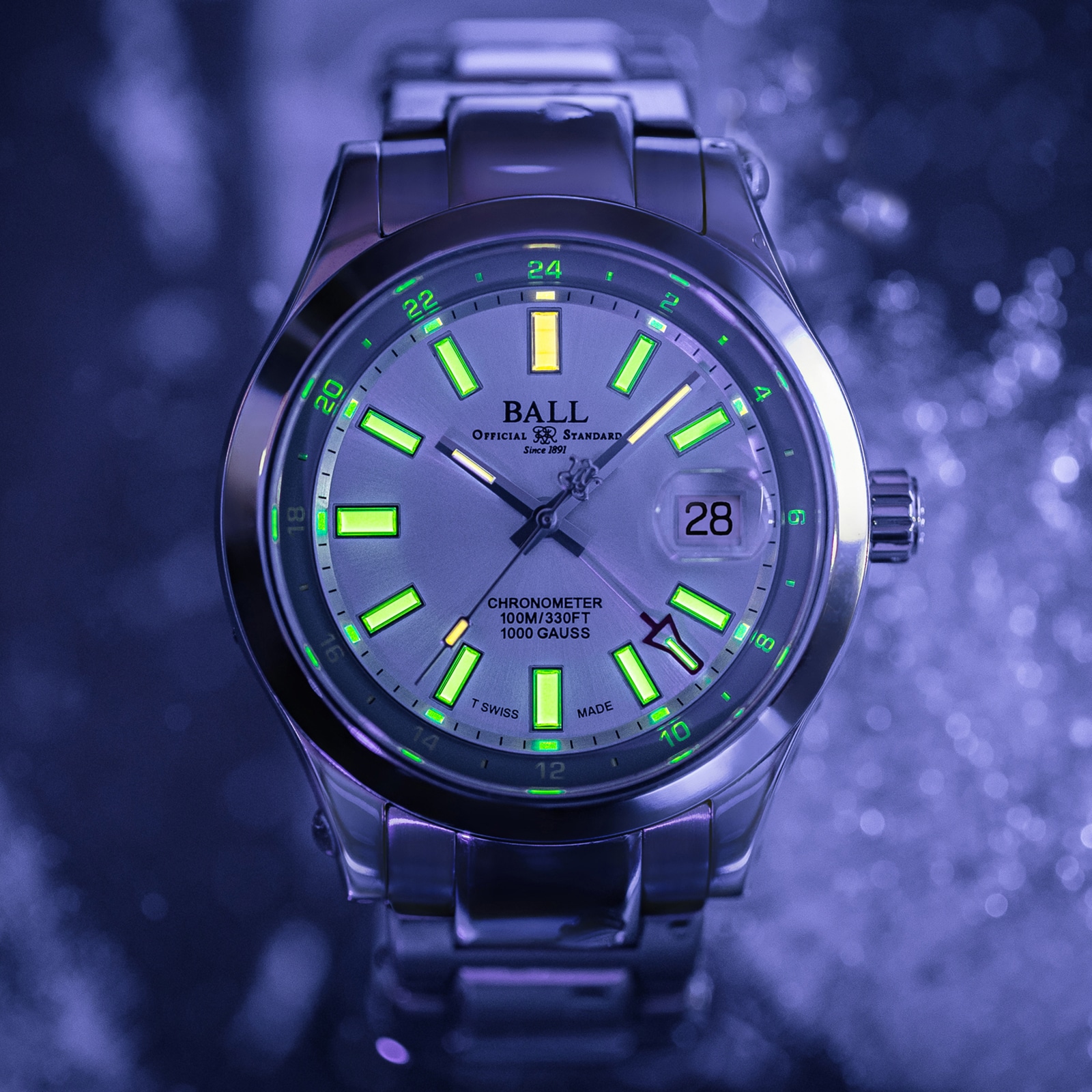 Replica BALL Engineer III Endurance 1917 GMT 41mm Mens details Blue GM9100C-S2C-IBE 4 Replica BALL Engineer III Endurance 1917 GMT 41mm Mens details Blue GM9100C-S2C-IBE