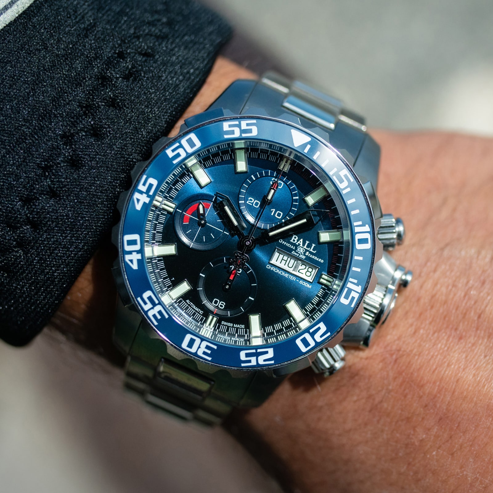 Replica BALL Engineer Hydrocarbon NEDU 42mm Mens details DC3226A-S3C-BE 4 Replica BALL Engineer Hydrocarbon NEDU 42mm Mens details DC3226A-S3C-BE