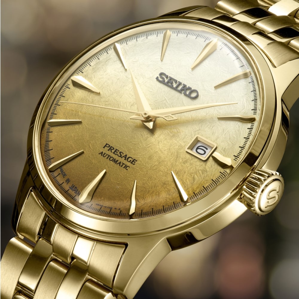 Replica Seiko Beer Julep Presage Cocktail Time European US exclusive 40.5mm Mens details SRPK46J1 4 Replica Seiko Beer Julep Presage Cocktail Time European US exclusive 40.5mm Mens details SRPK46J1