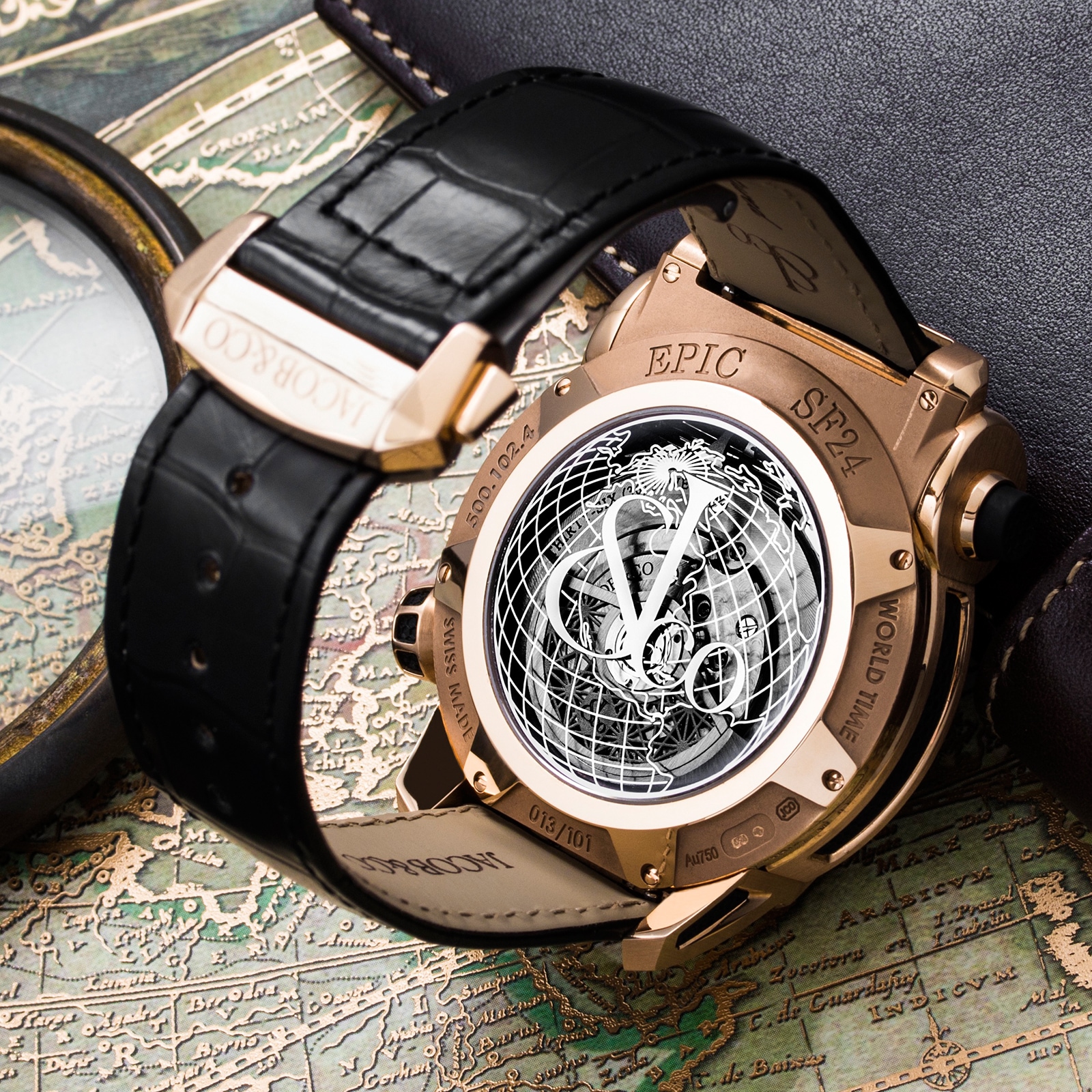Replica Jacob & Co Epic SF24 Tourbillion ES102.40.NS.LC.ACA4D