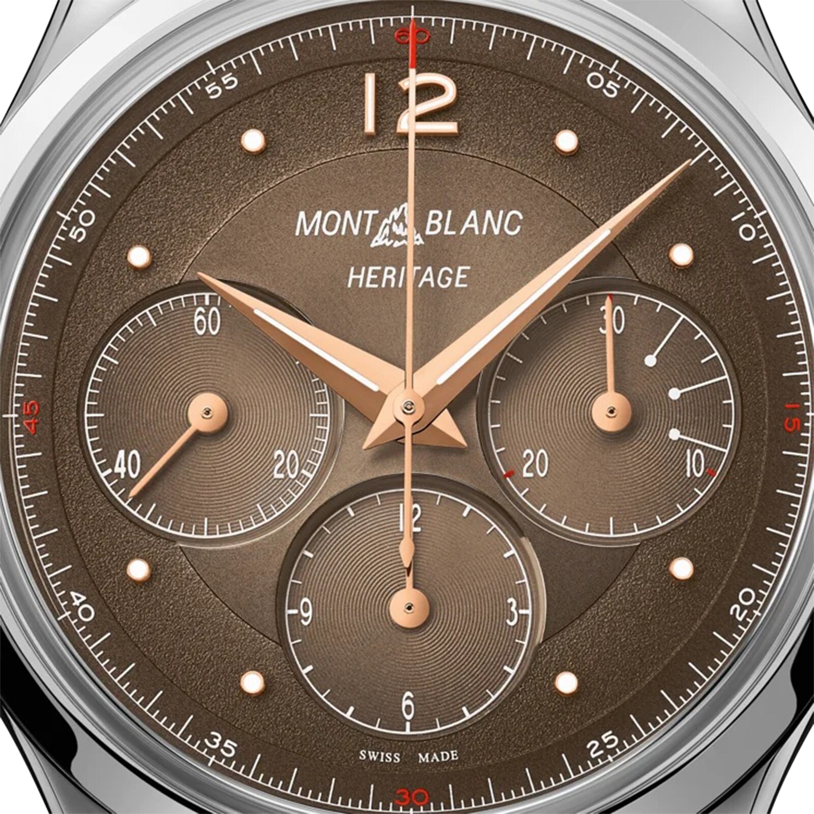 Replica Montblanc Heritage Chronograph 41mm Mens details 128671