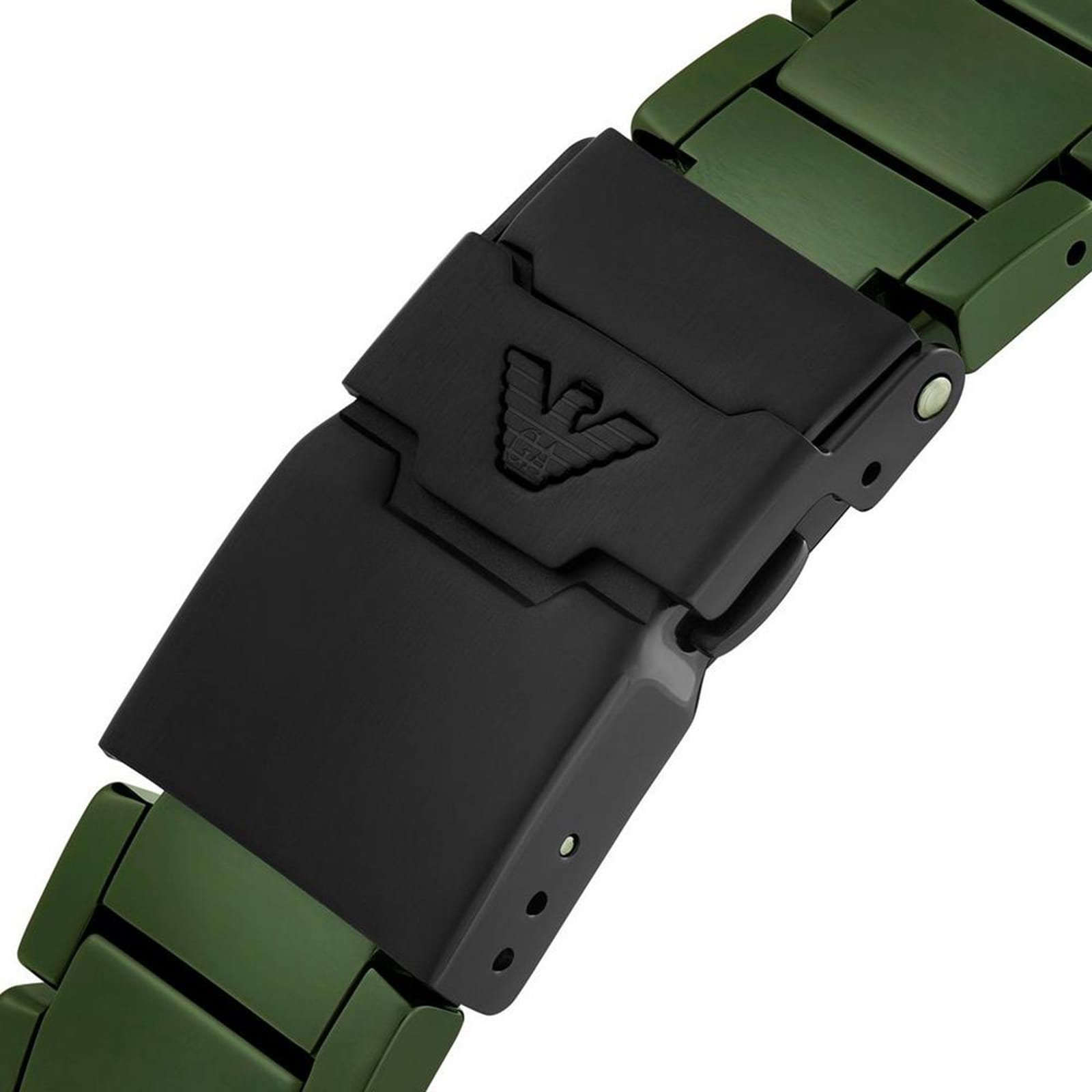 Replica Emporio Armani Diver Mens details 43mm Green AR70011 4 Replica Emporio Armani Diver Mens details 43mm Green AR70011