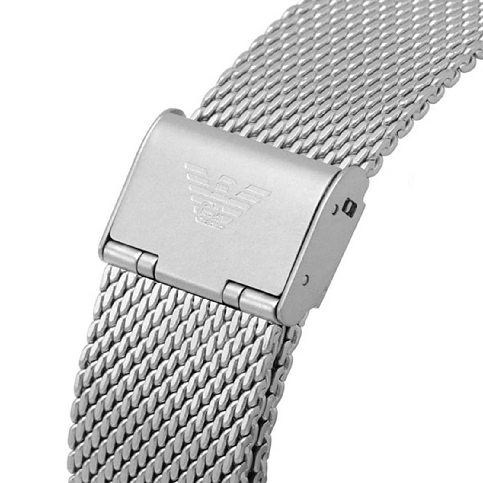 Replica Emporio Armani Mens Stainless Steel Mesh details AR11383 4 Replica Emporio Armani Mens Stainless Steel Mesh details AR11383