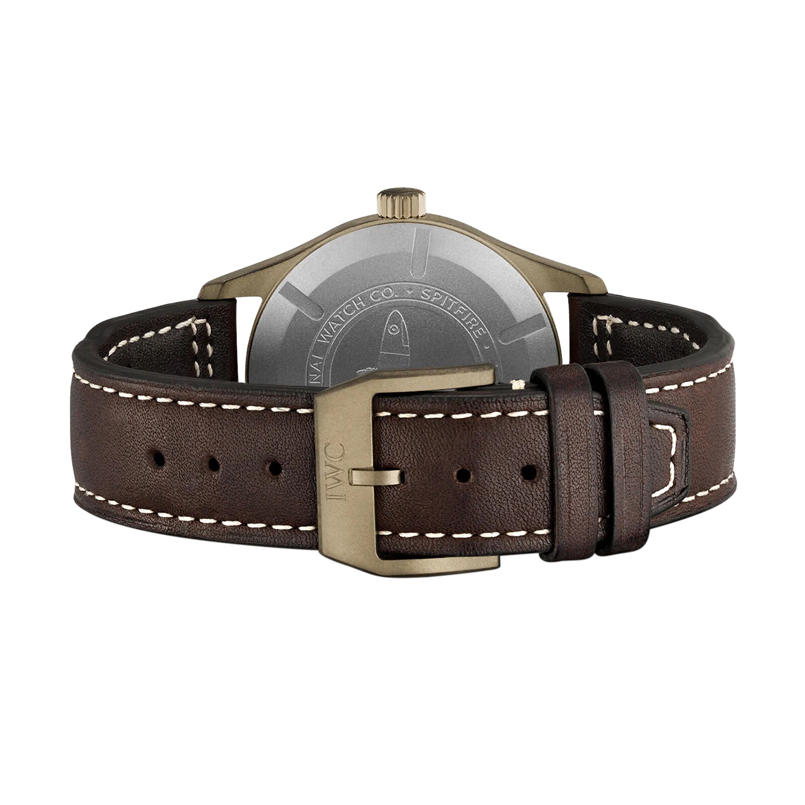 Replica IWC Pilot's Automatic Spitfire 39mm Mens details Green IW326806