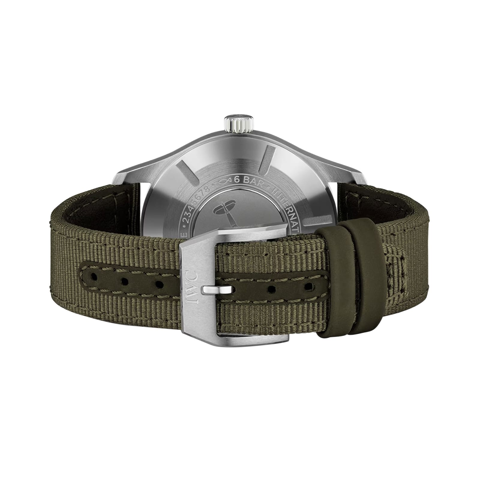 Replica IWC Pilot Automatic Spitfire 39mm Mens details Black IW326805 4 Replica IWC Pilot Automatic Spitfire 39mm Mens details Black IW326805