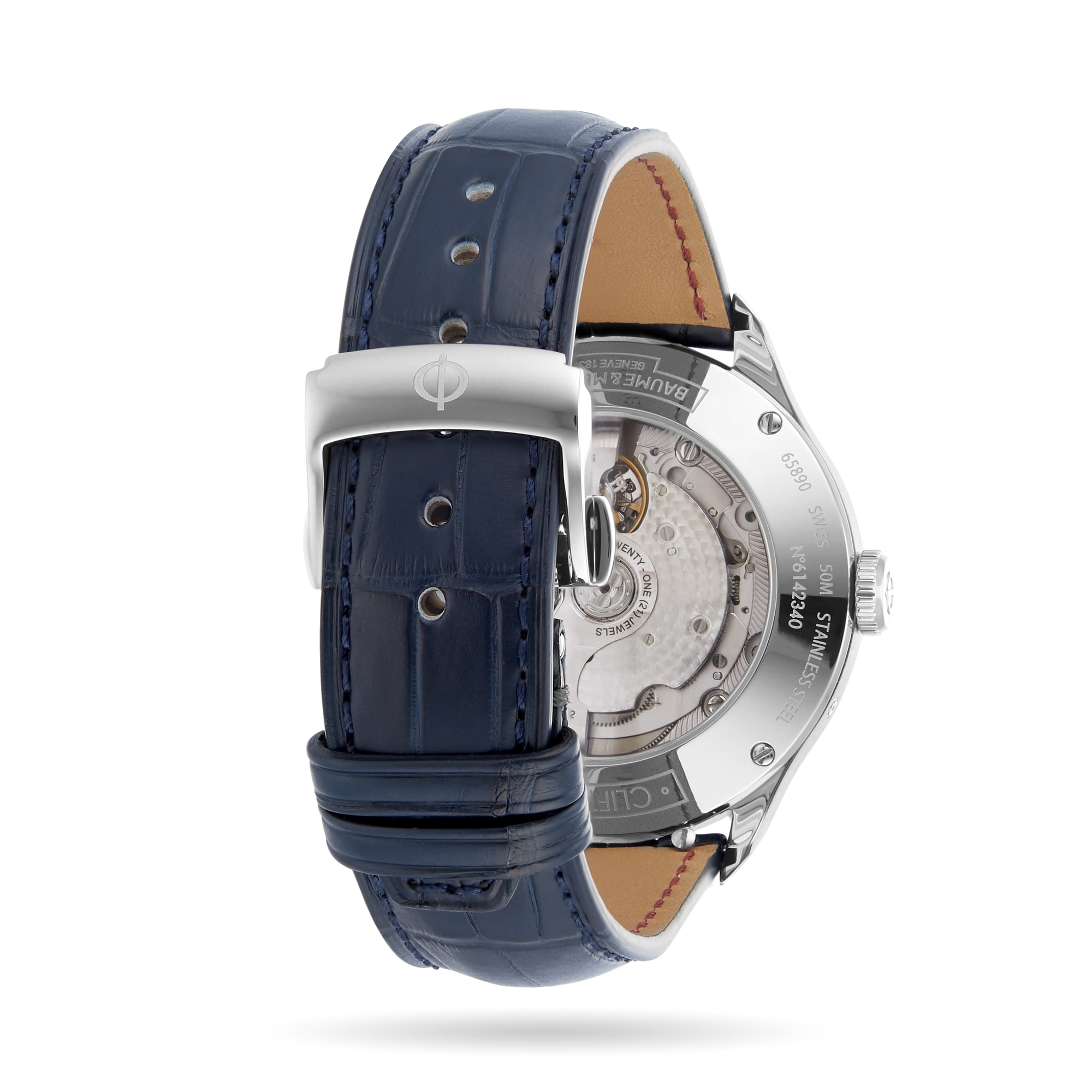 Replica Baume & Mercier Clifton Moonphase 42mm Mens details Grey M0A10548 4 Replica Baume & Mercier Clifton Moonphase 42mm Mens details Grey M0A10548